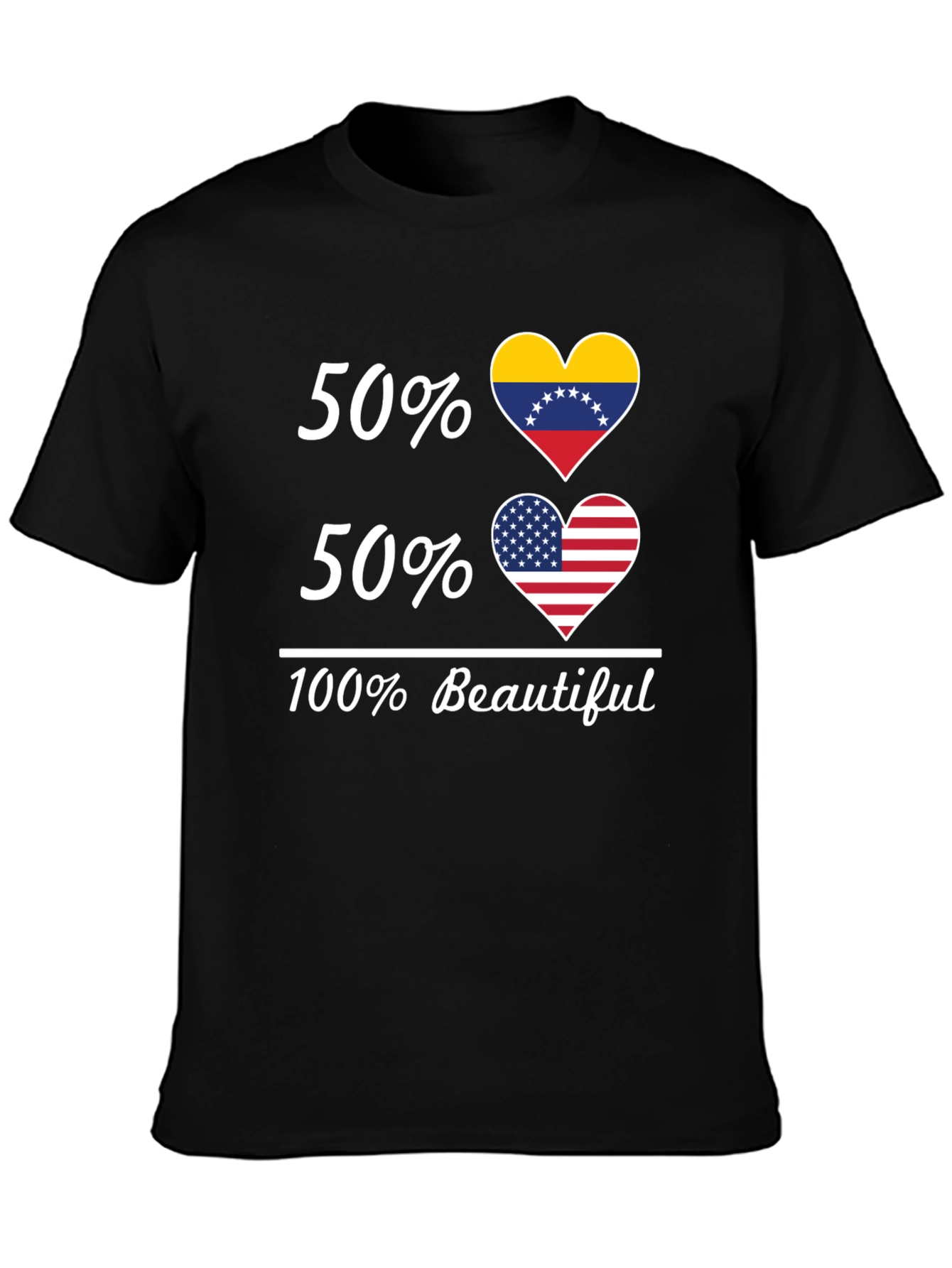 50% Venezuela 50% USA 100% Beautiful T-Shirt