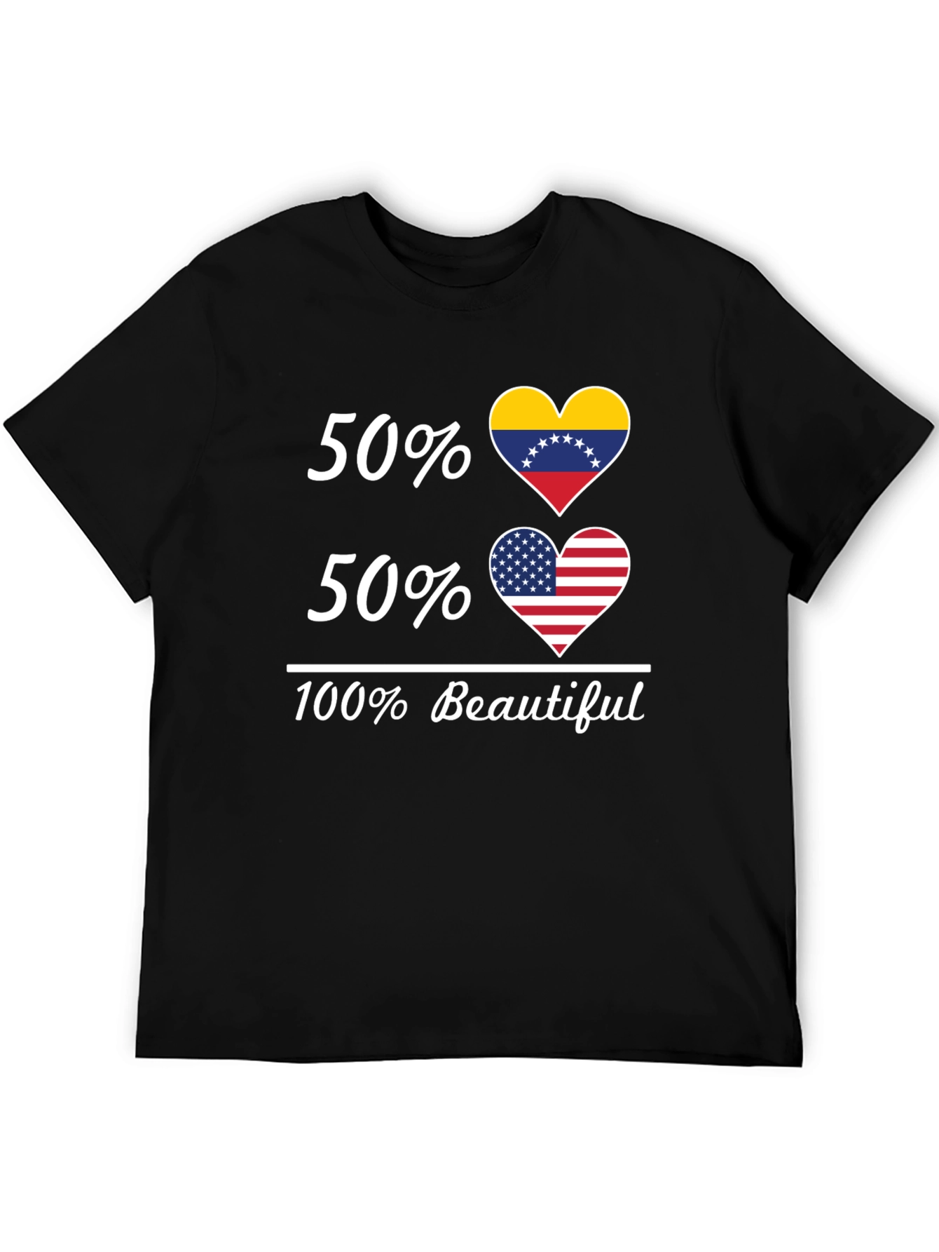 50% Venezuela 50% USA 100% Beautiful T-Shirt