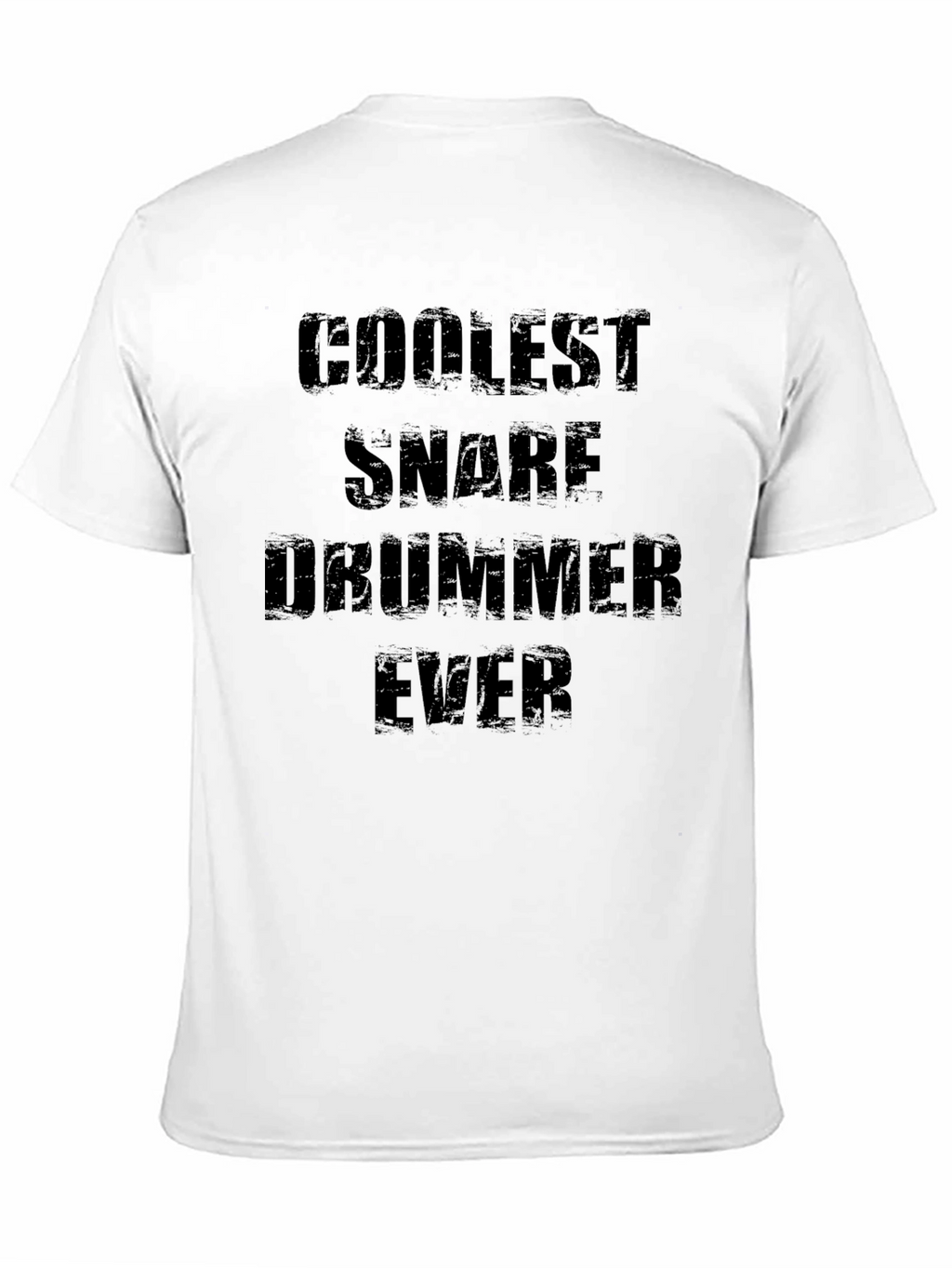 Coolest Snare Drummer Ever Black T-Shirt