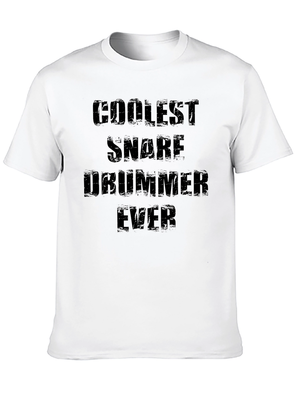 Coolest Snare Drummer Ever Black T-Shirt