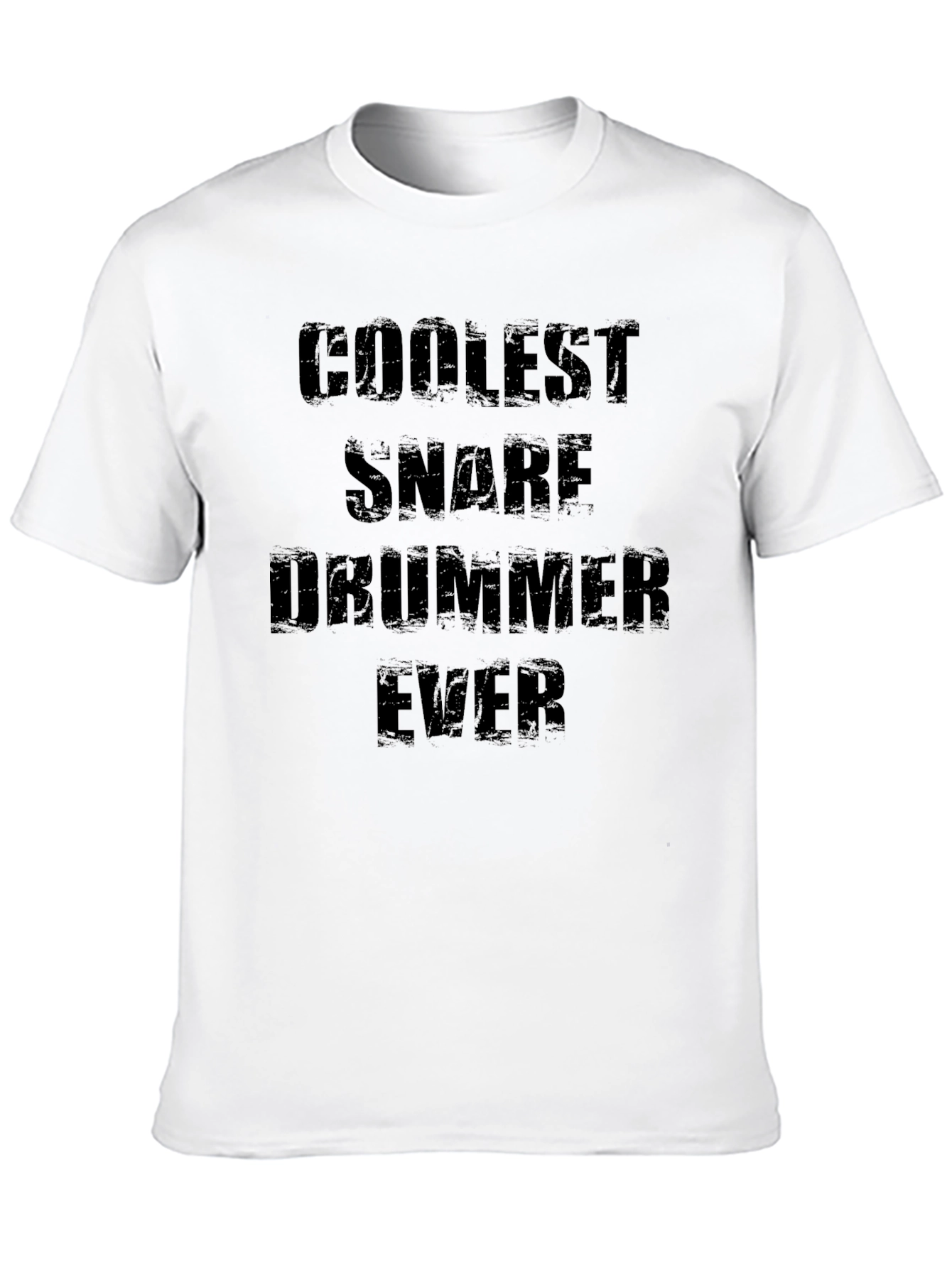 Coolest Snare Drummer Ever Black T-Shirt