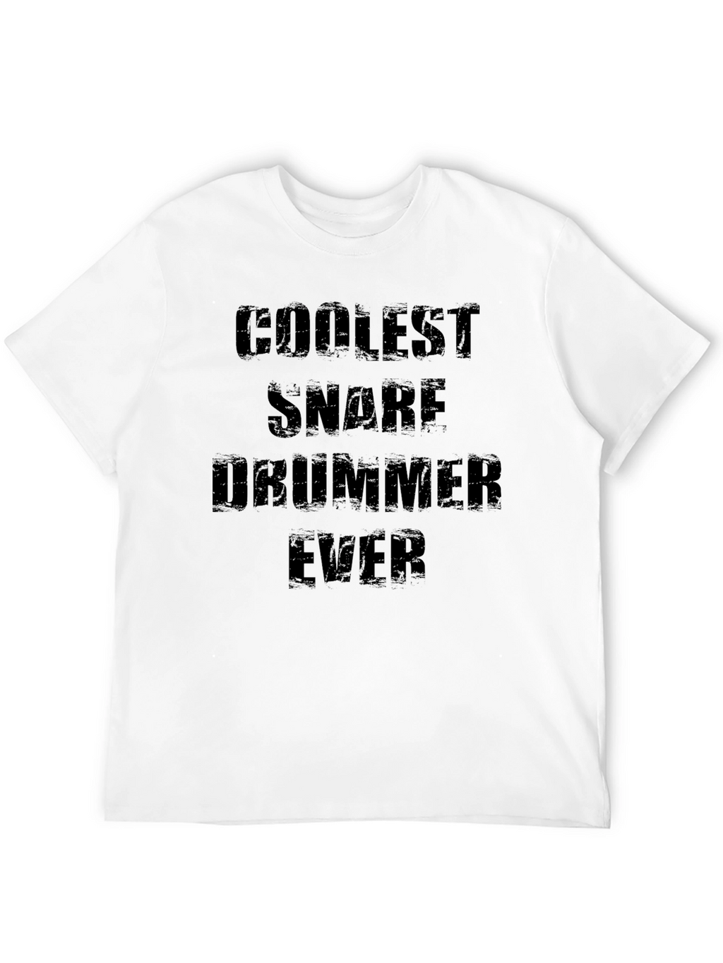 Coolest Snare Drummer Ever Black T-Shirt