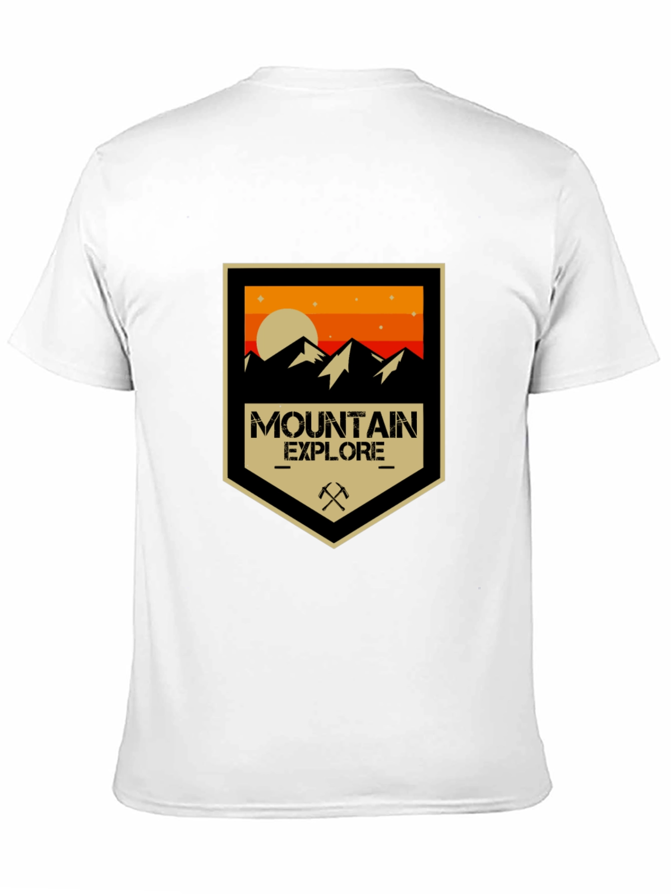 Mountain Explore Black T-Shirt