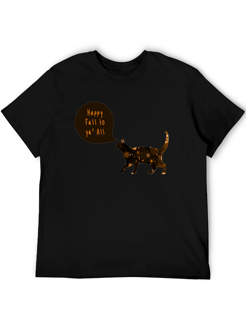 Happy Fall Cat T-Shirt