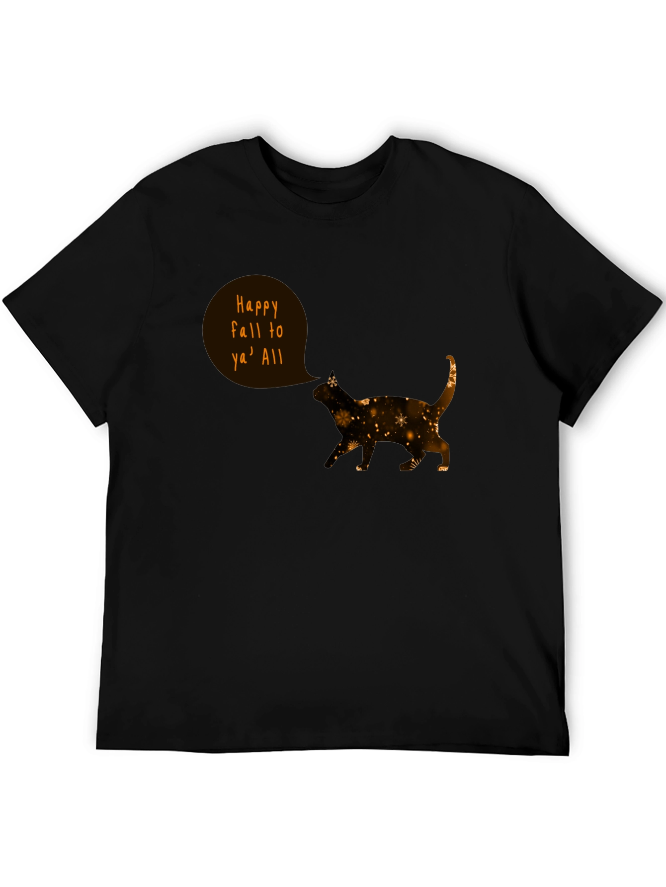 Happy Fall Cat T-Shirt