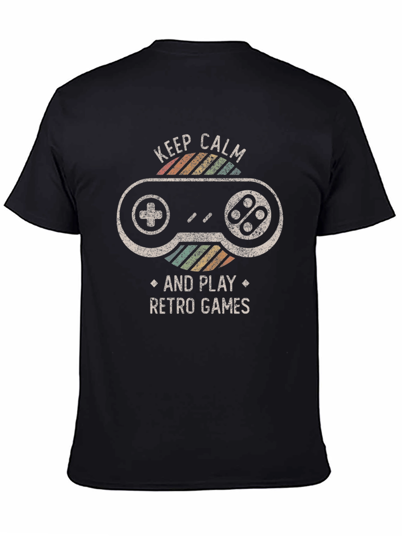 Retro Gamer T-Shirt - Keep Calm and Play Retro Games