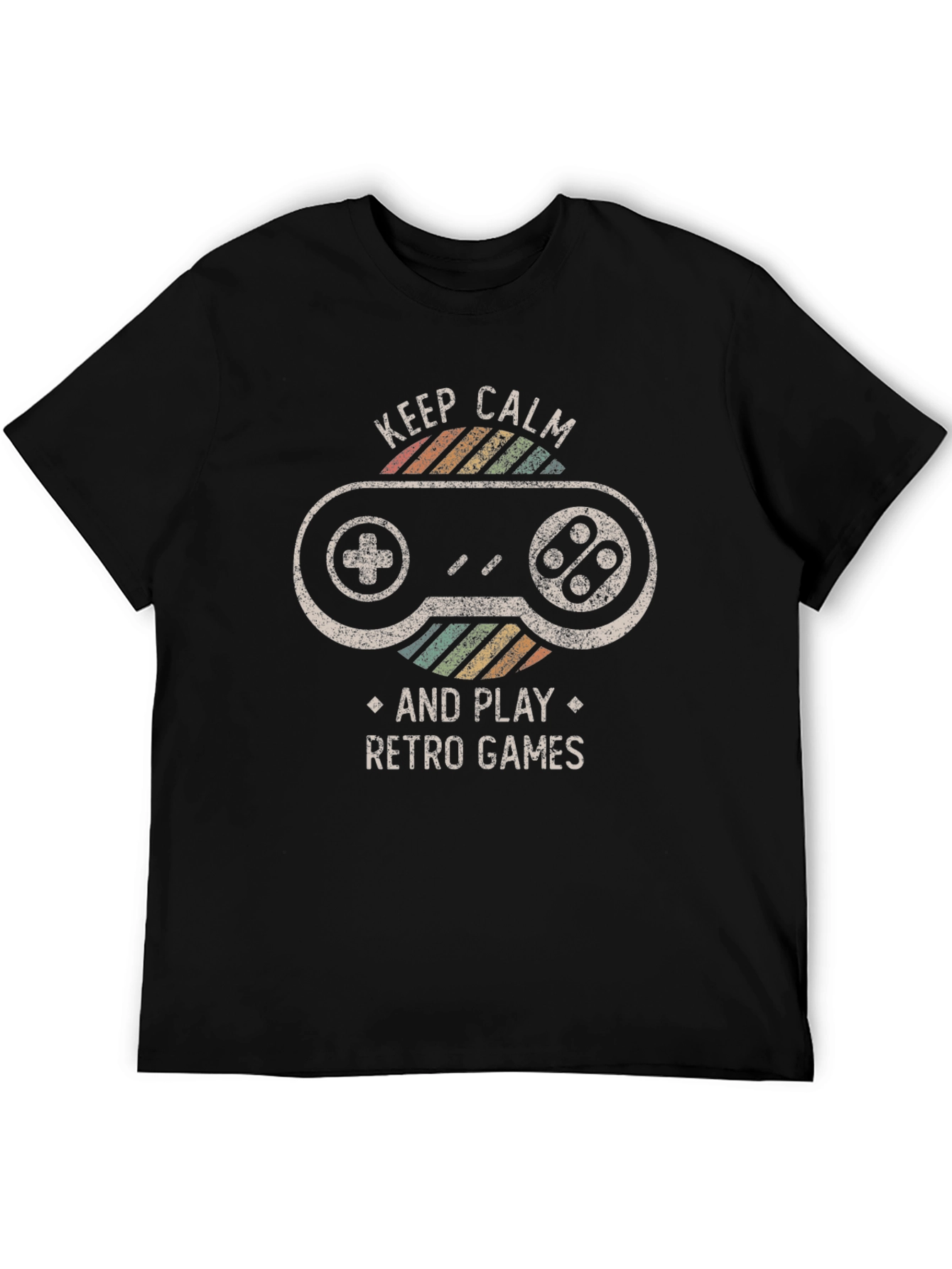 Retro Gamer T-Shirt - Keep Calm and Play Retro Games