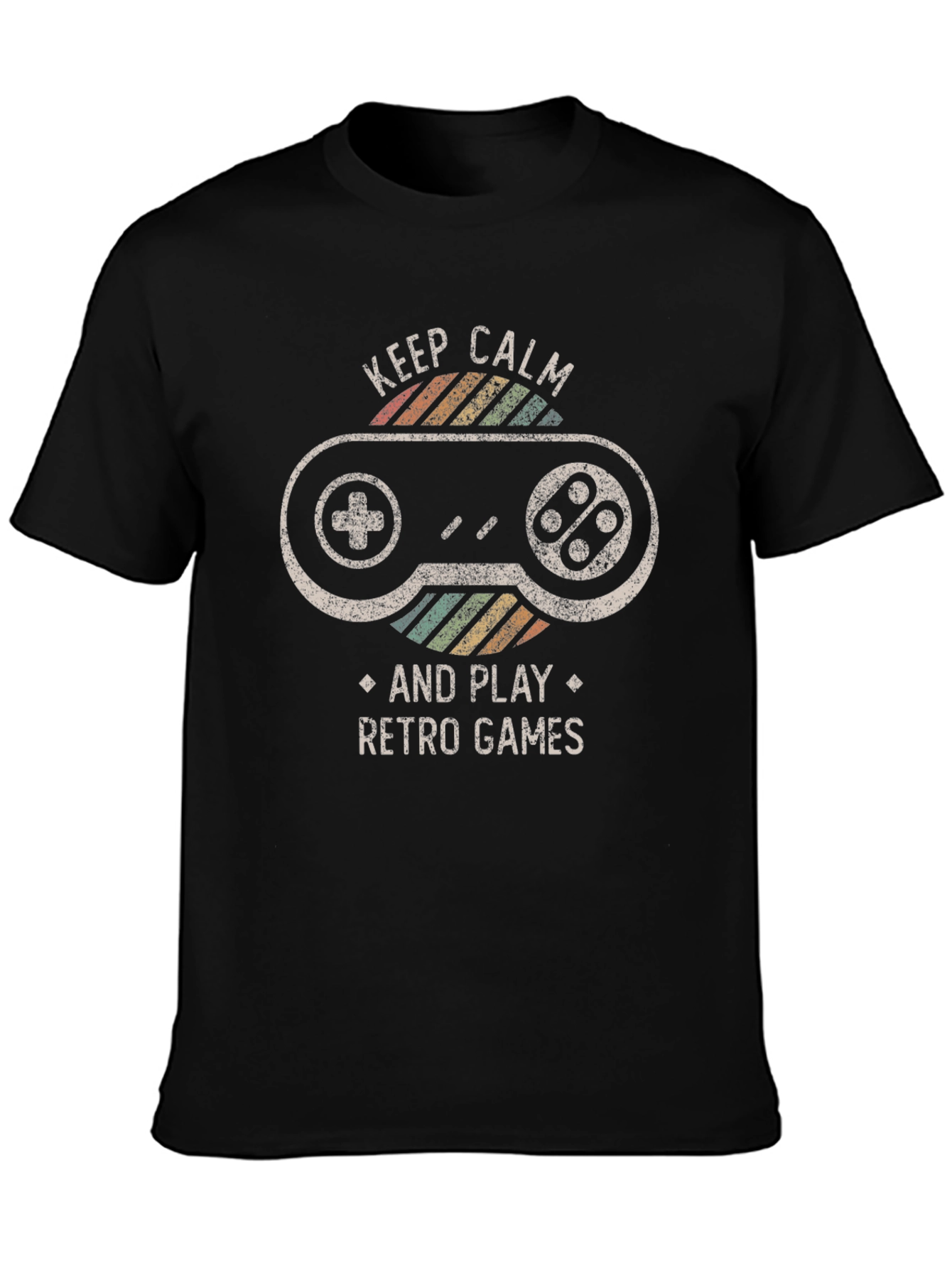 Retro Gamer T-Shirt - Keep Calm and Play Retro Games