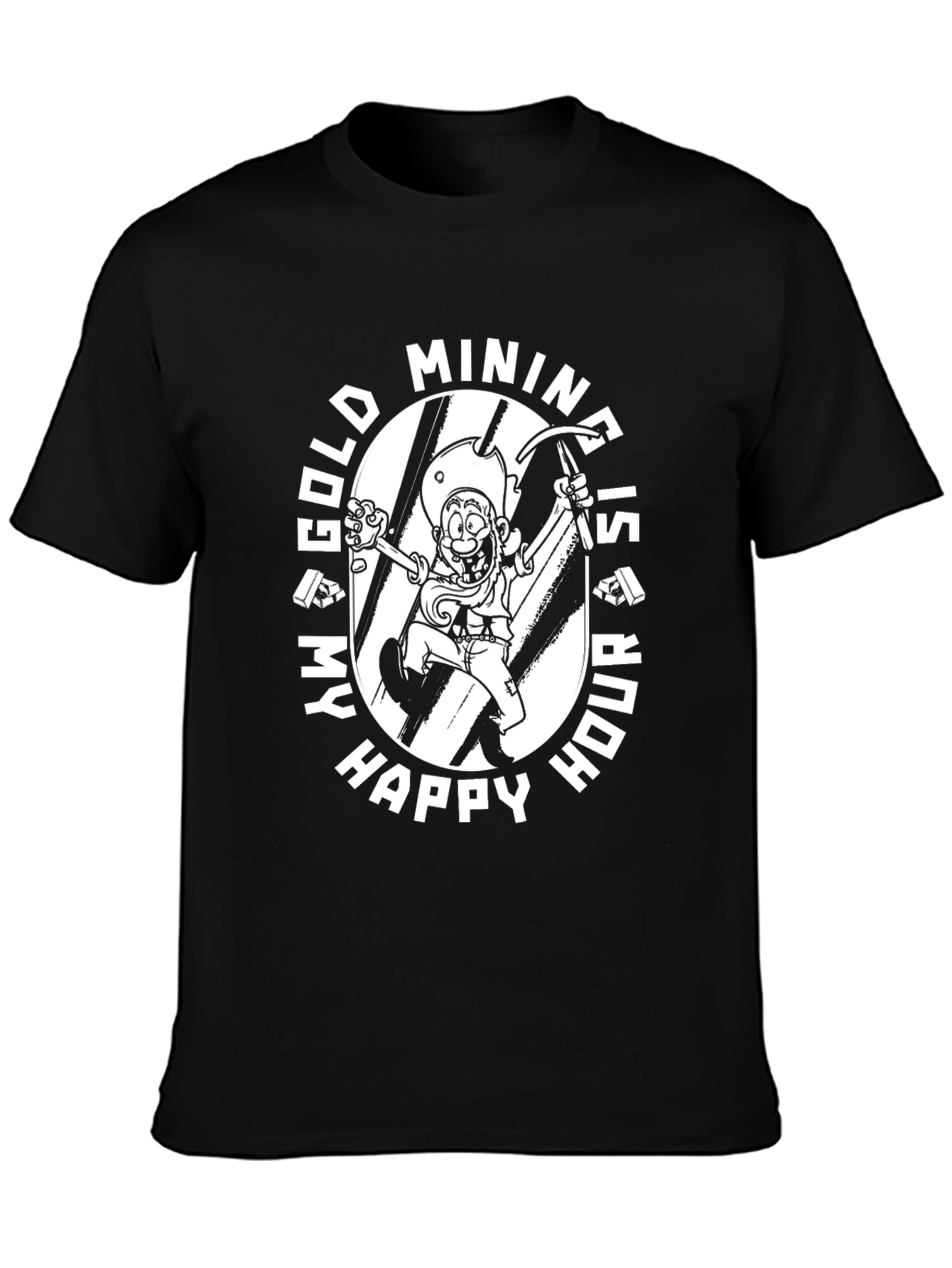 Gold Mining Happy Hour Graphic Tee