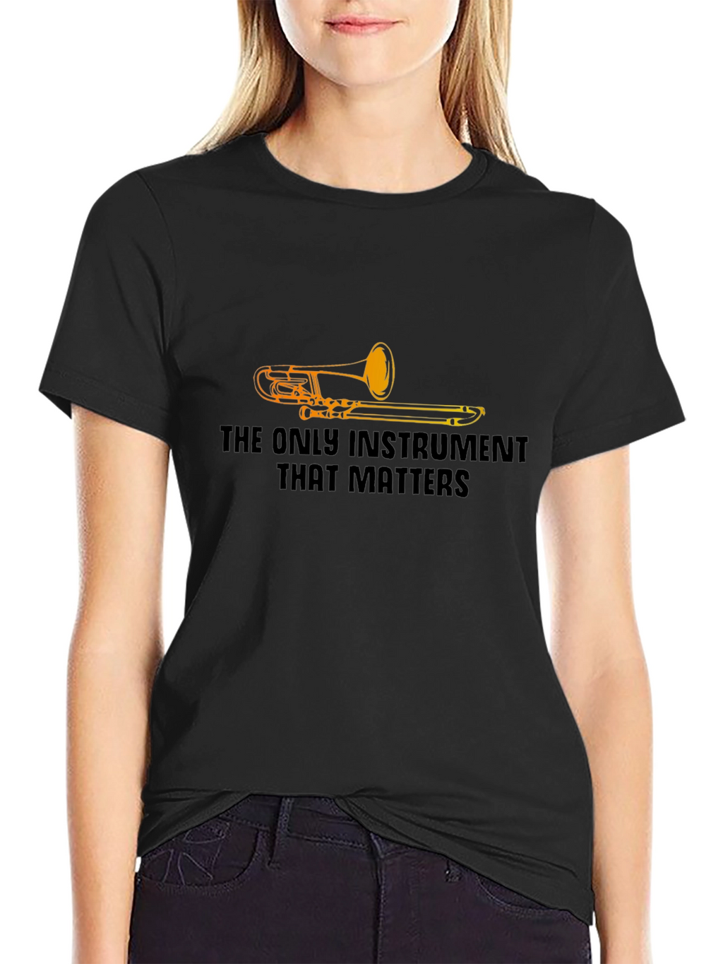 The Only Instrument That Matters Trombone T-Shirt