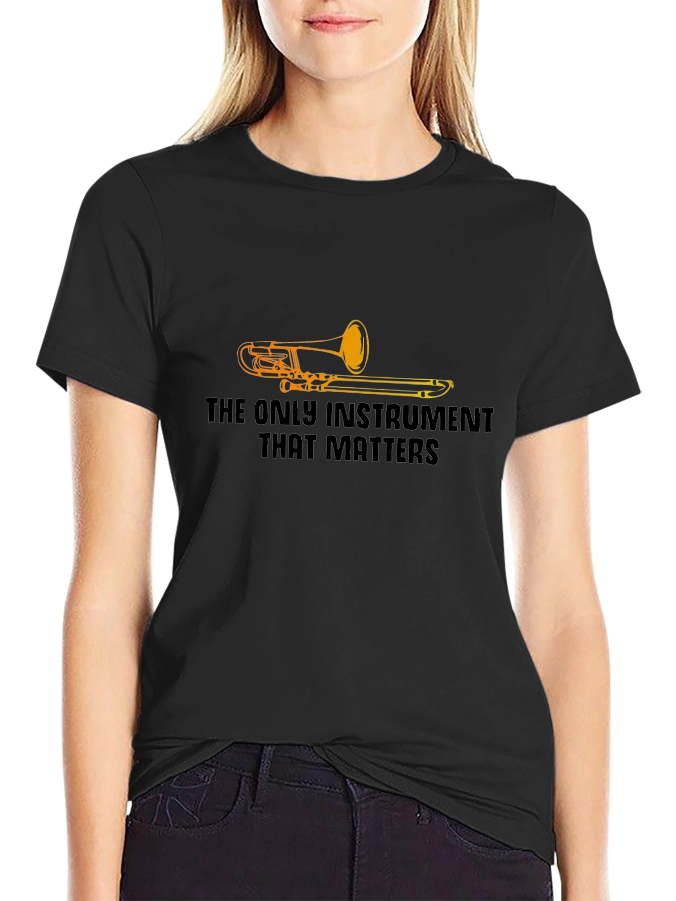 The Only Instrument That Matters Trombone T-Shirt