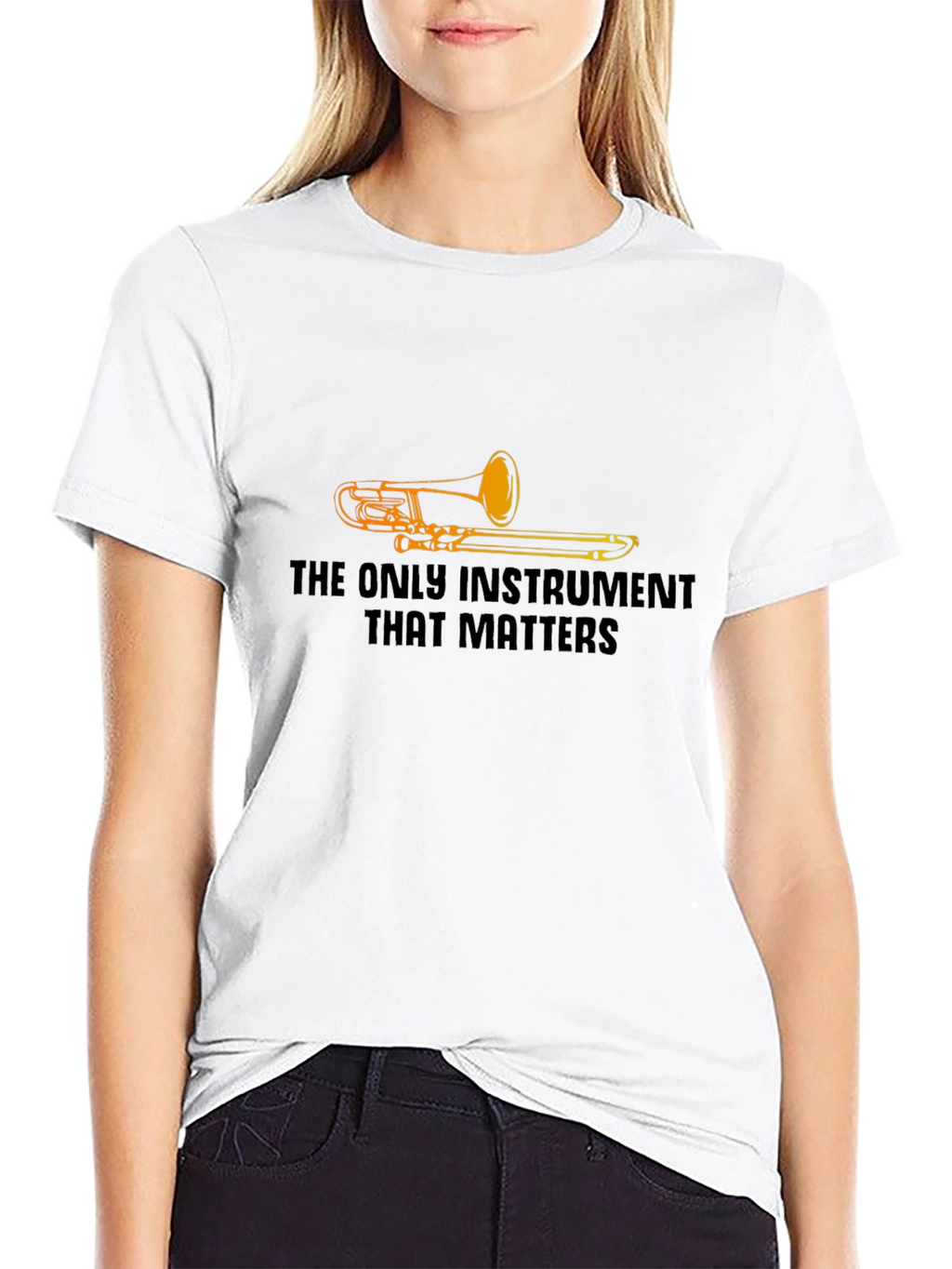 The Only Instrument That Matters Trombone T-Shirt