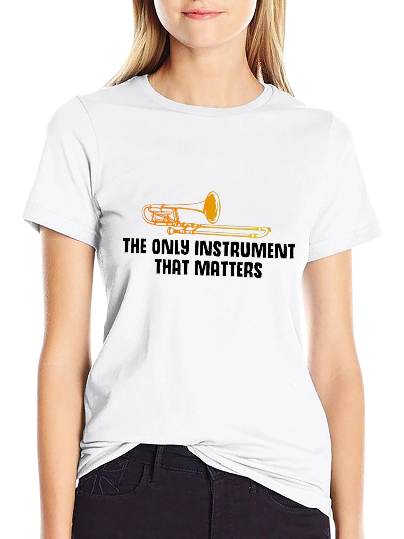 The Only Instrument That Matters Trombone T-Shirt