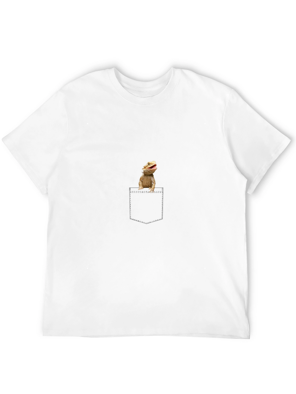 Bearded Dragon Pocket T-Shirt