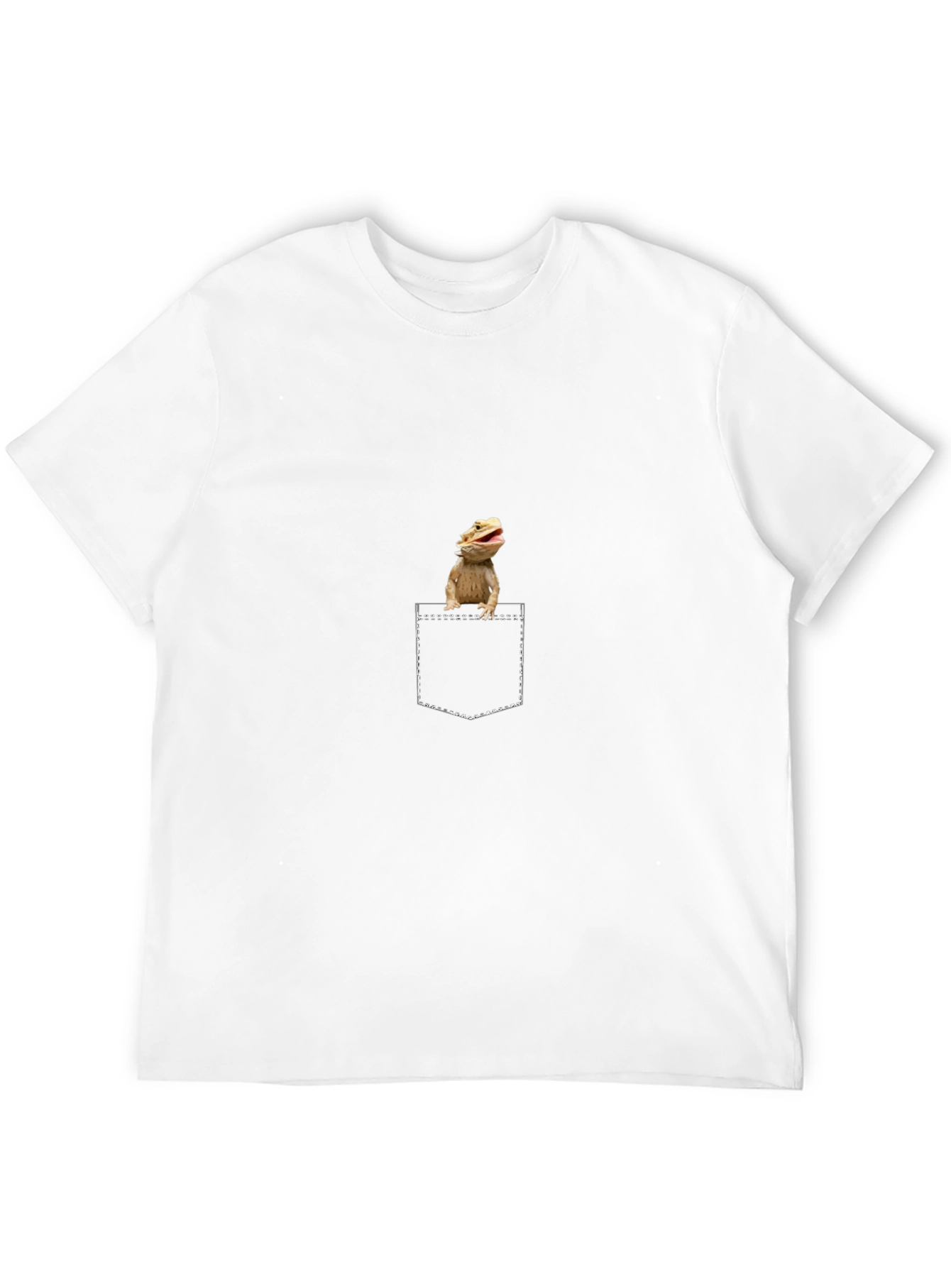 Bearded Dragon Pocket T-Shirt