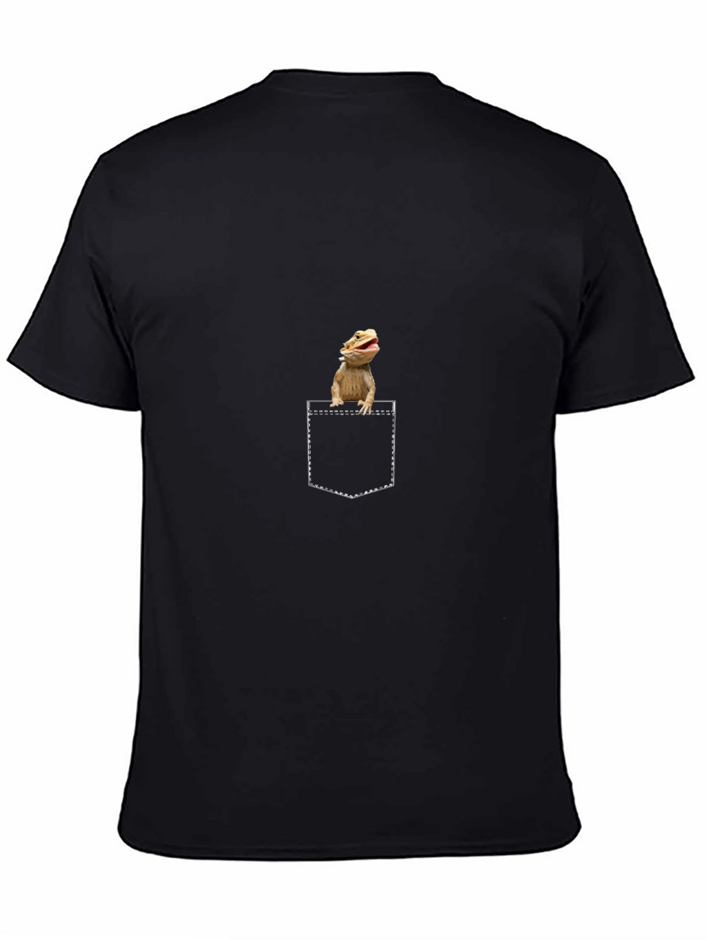 Bearded Dragon Pocket T-Shirt