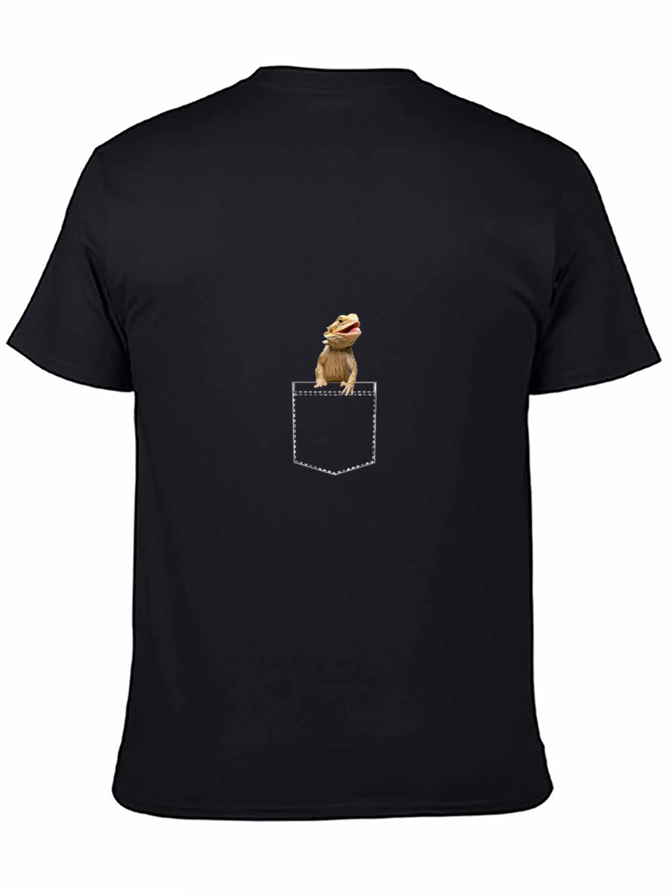 Bearded Dragon Pocket T-Shirt