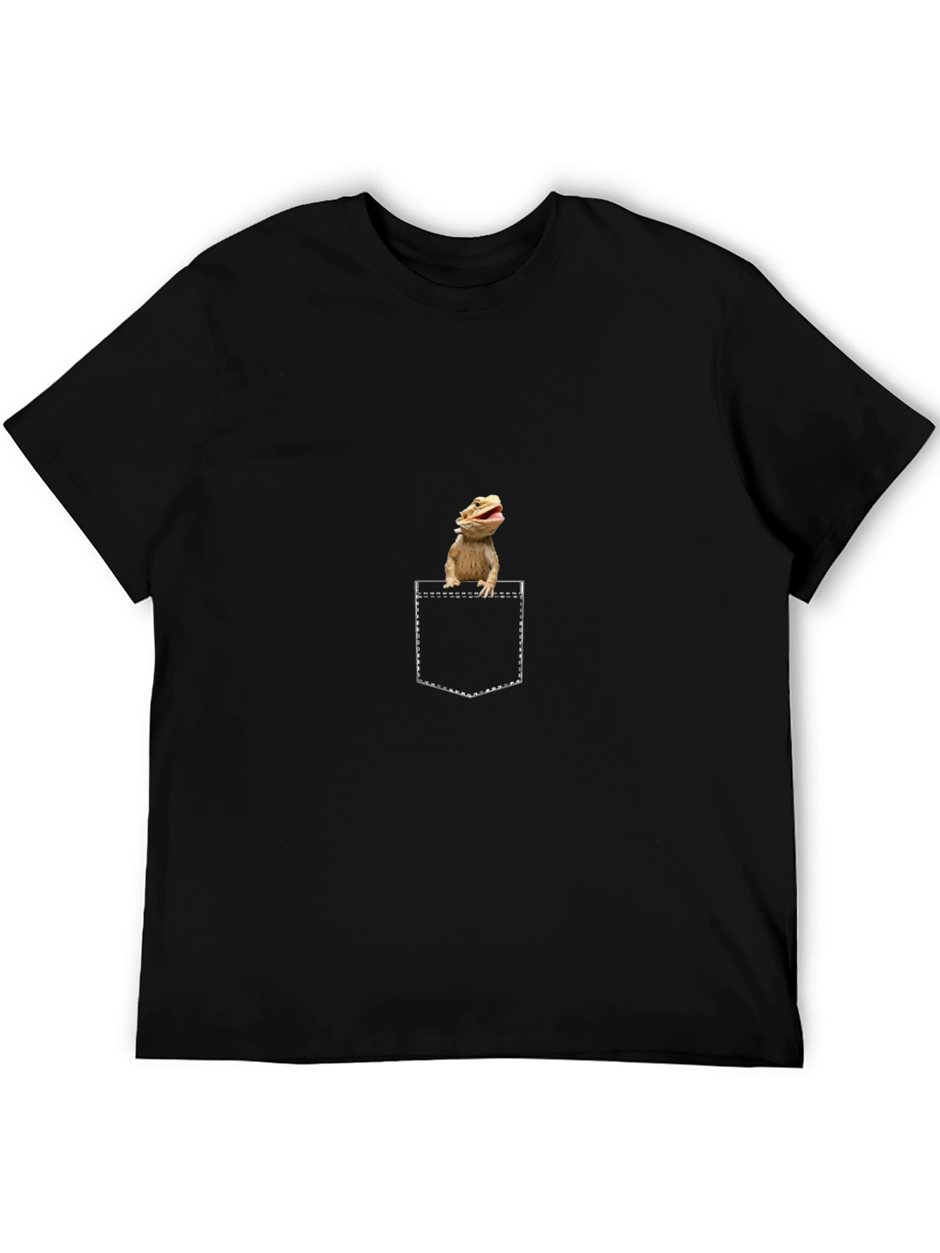 Bearded Dragon Pocket T-Shirt
