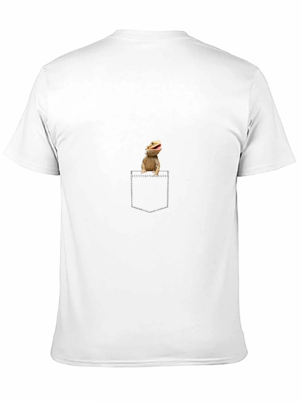 Bearded Dragon Pocket T-Shirt