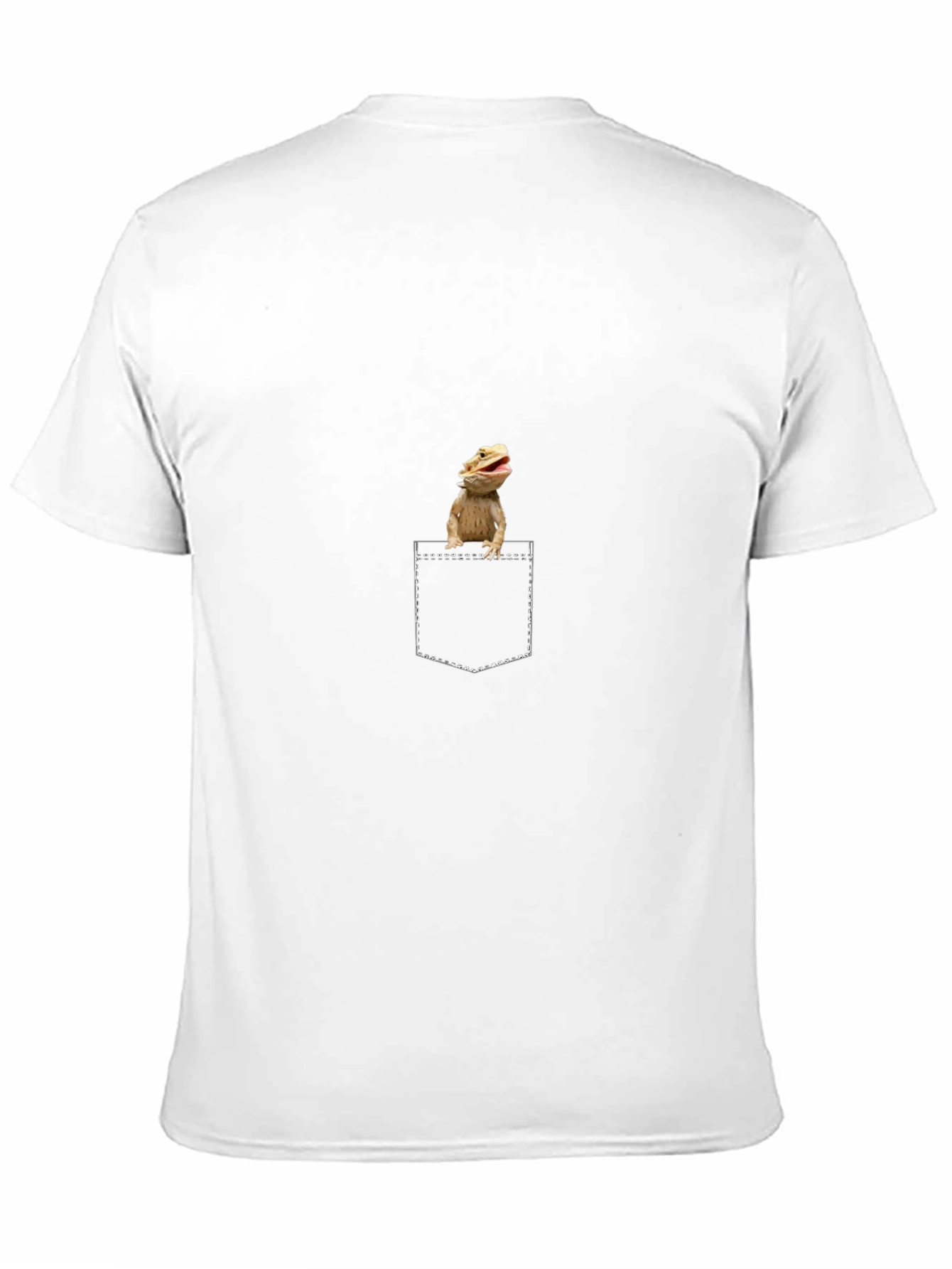 Bearded Dragon Pocket T-Shirt