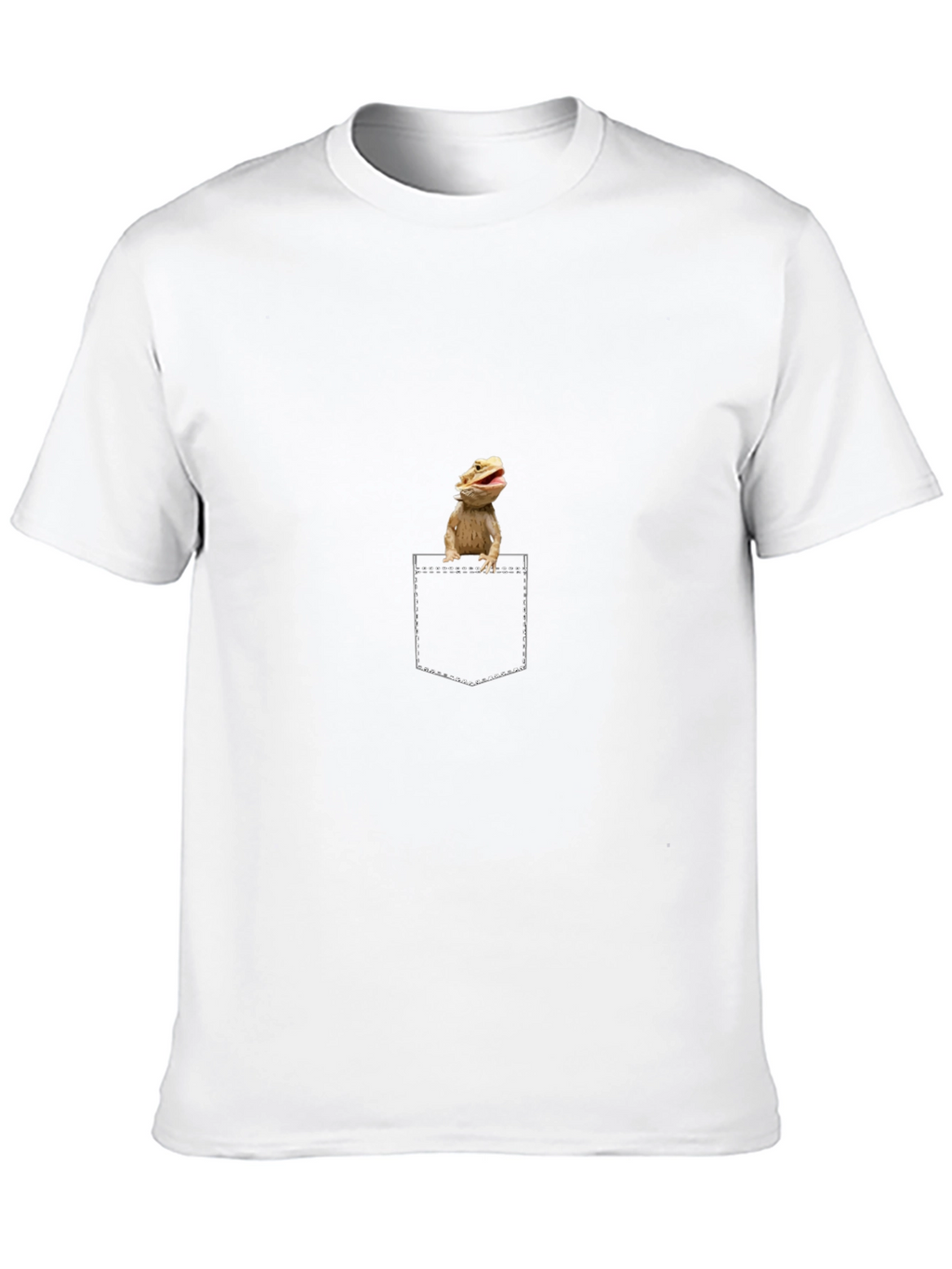 Bearded Dragon Pocket T-Shirt