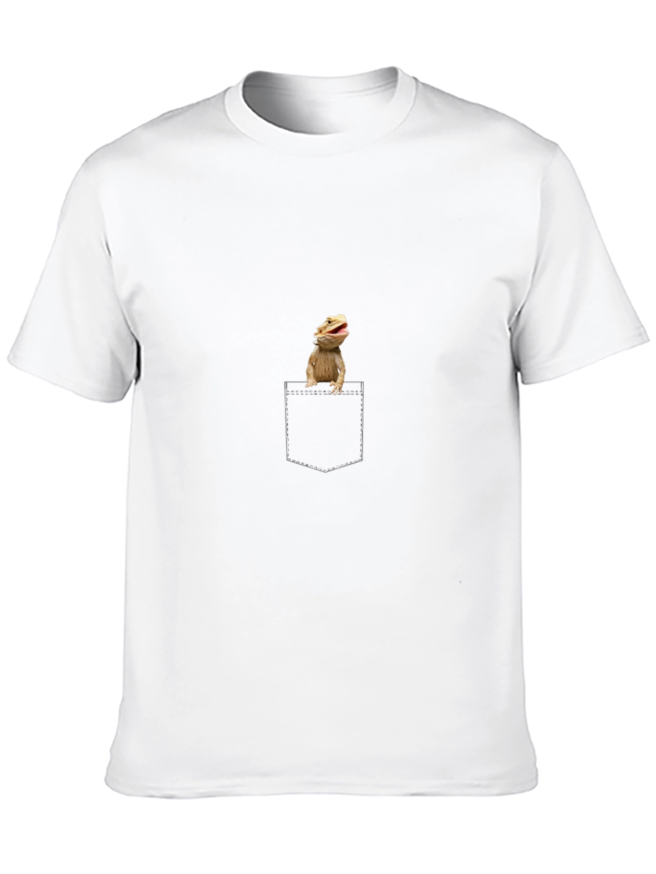 Bearded Dragon Pocket T-Shirt