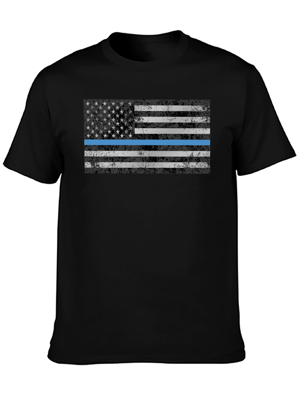Thin Blue Line Flag T-Shirt