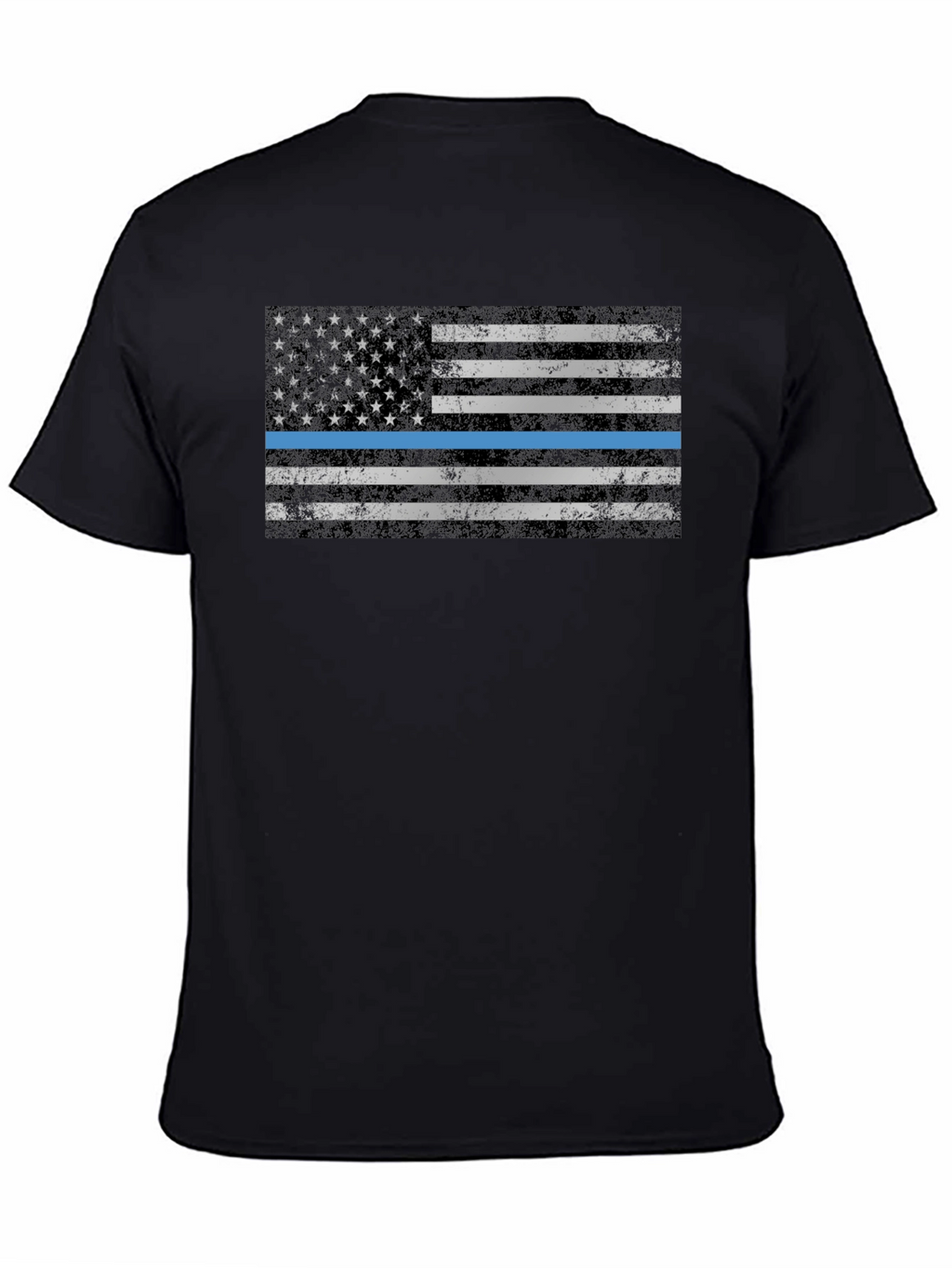 Thin Blue Line Flag T-Shirt