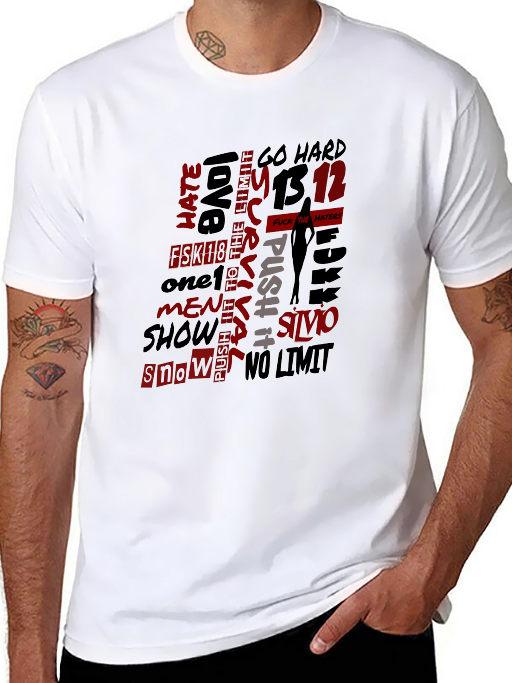 Graphic Print T-Shirt - Streetwear Fashion