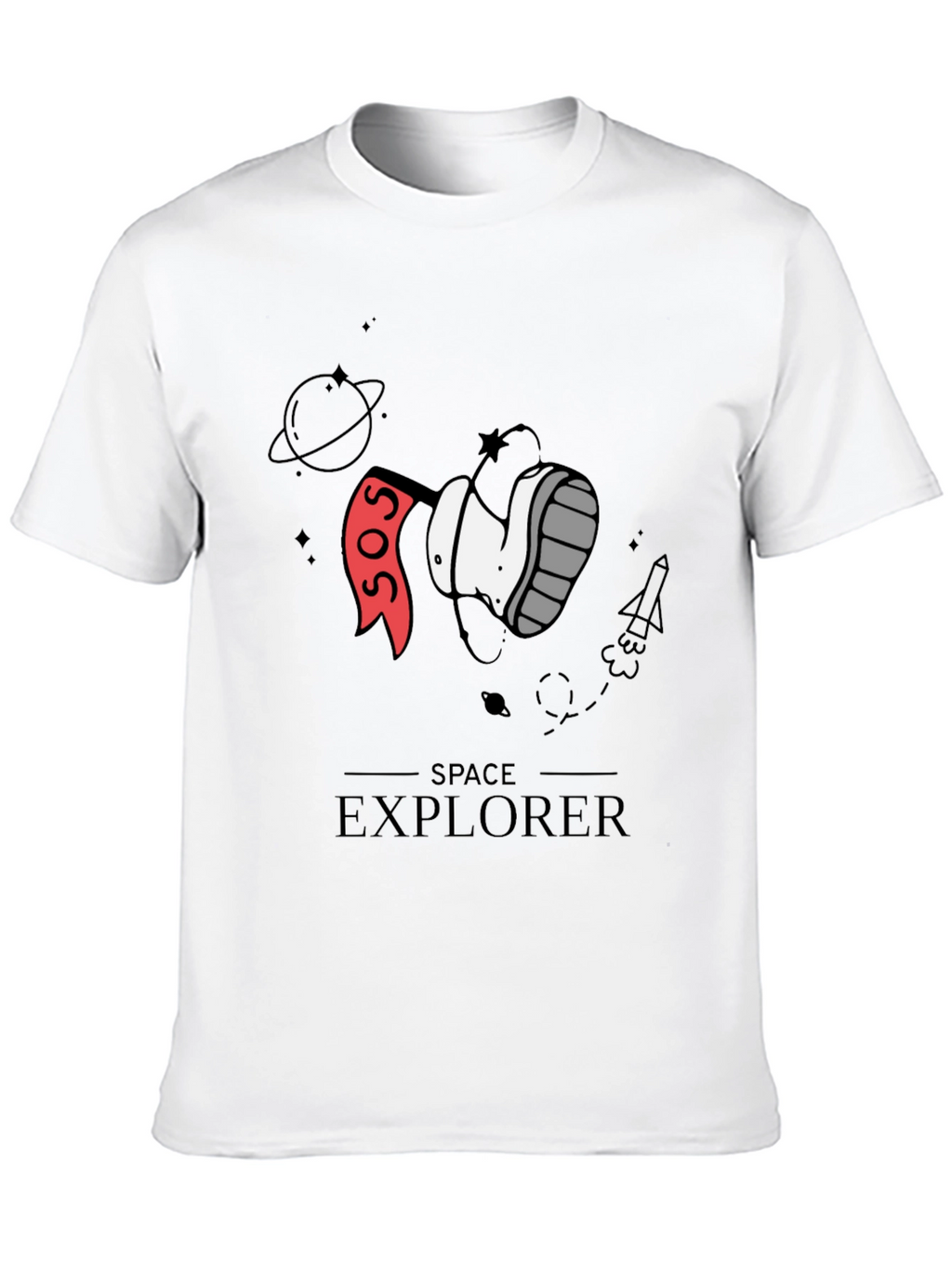 Space Explorer Graphic T-Shirt