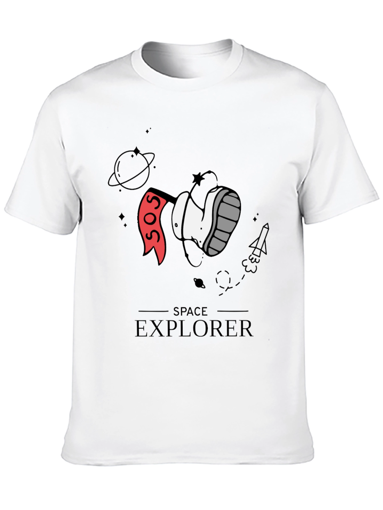Space Explorer Graphic T-Shirt