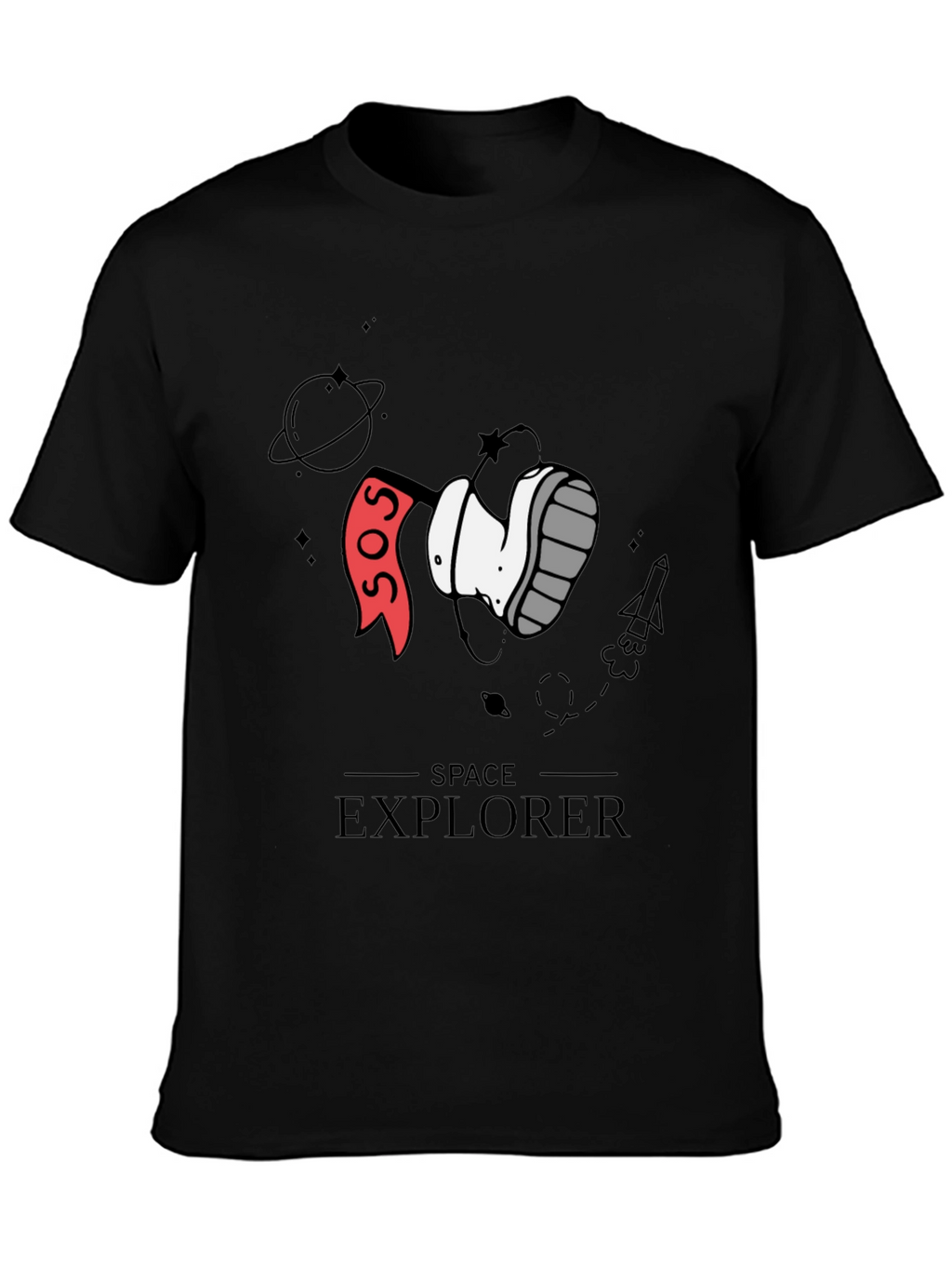 Space Explorer Graphic T-Shirt