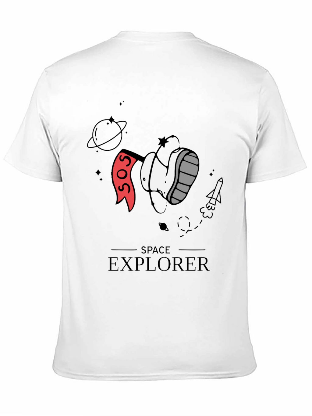 Space Explorer Graphic T-Shirt