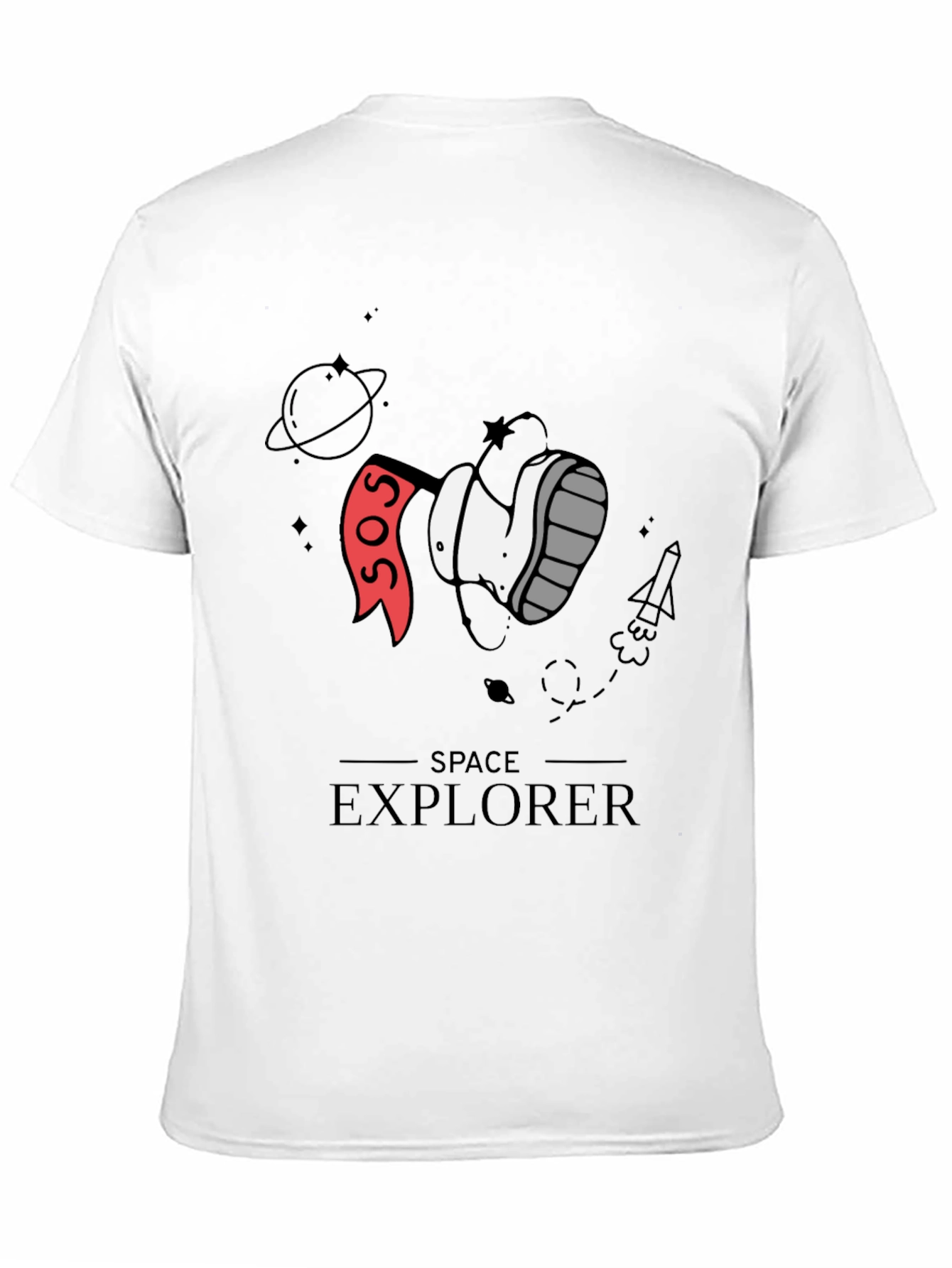 Space Explorer Graphic T-Shirt
