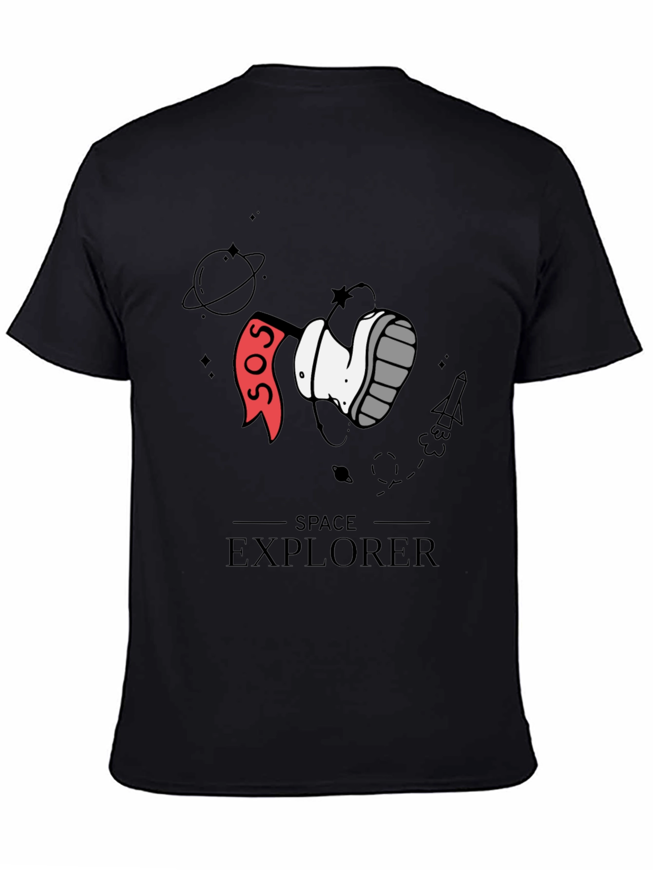 Space Explorer Graphic T-Shirt
