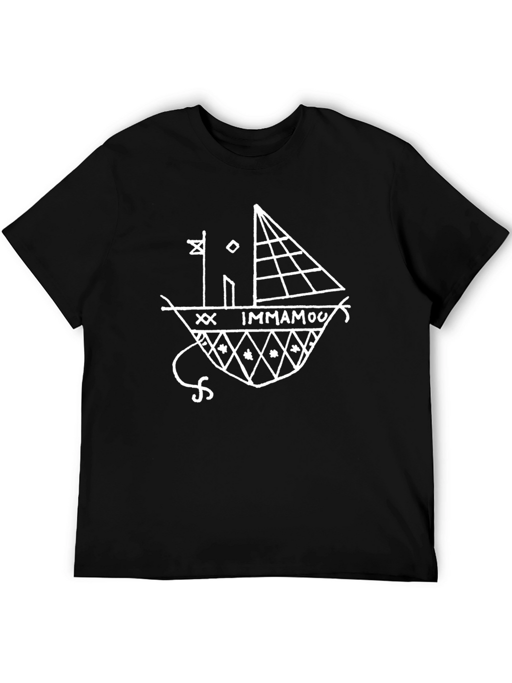 Immamou Ship Graphic T-Shirt
