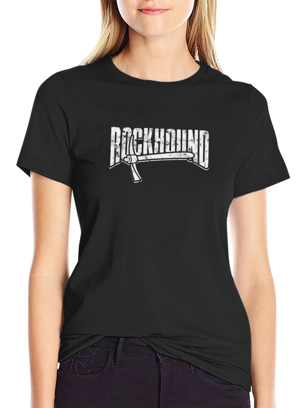 Rockhound Pickaxe T-Shirt - Black