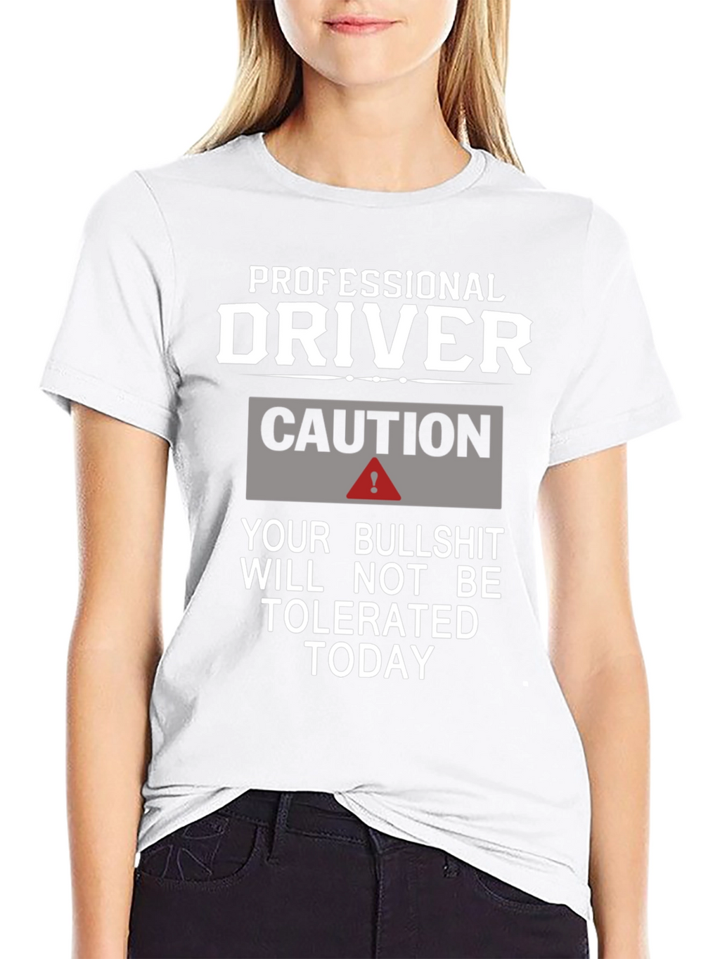 Professional Driver Caution T-Shirt