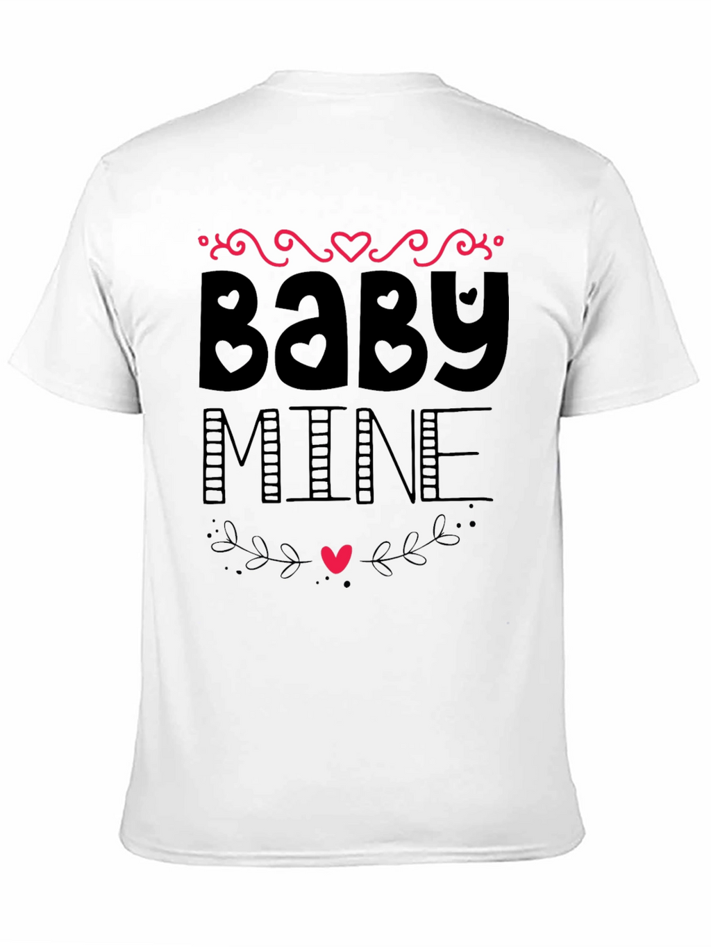 Baby Mine Graphic Tee - Heart Design