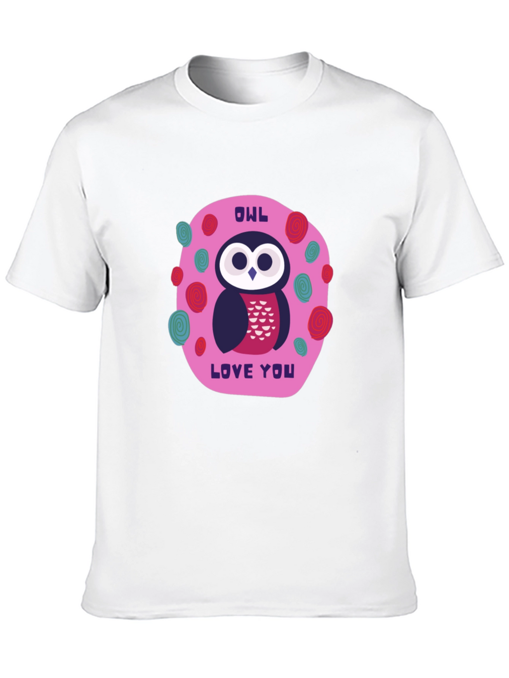 Owl Love You Graphic Tee - Black