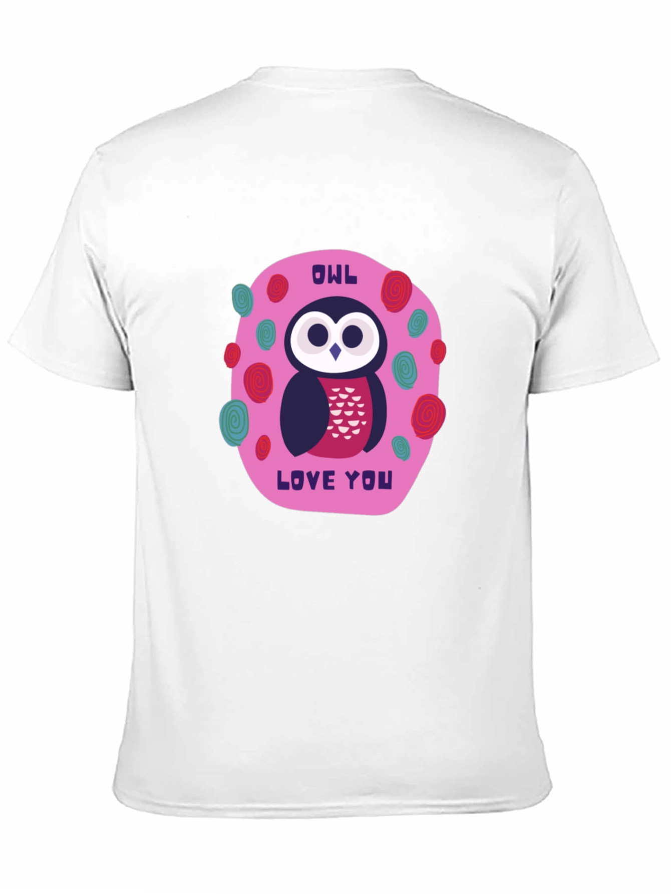 Owl Love You Graphic Tee - Black
