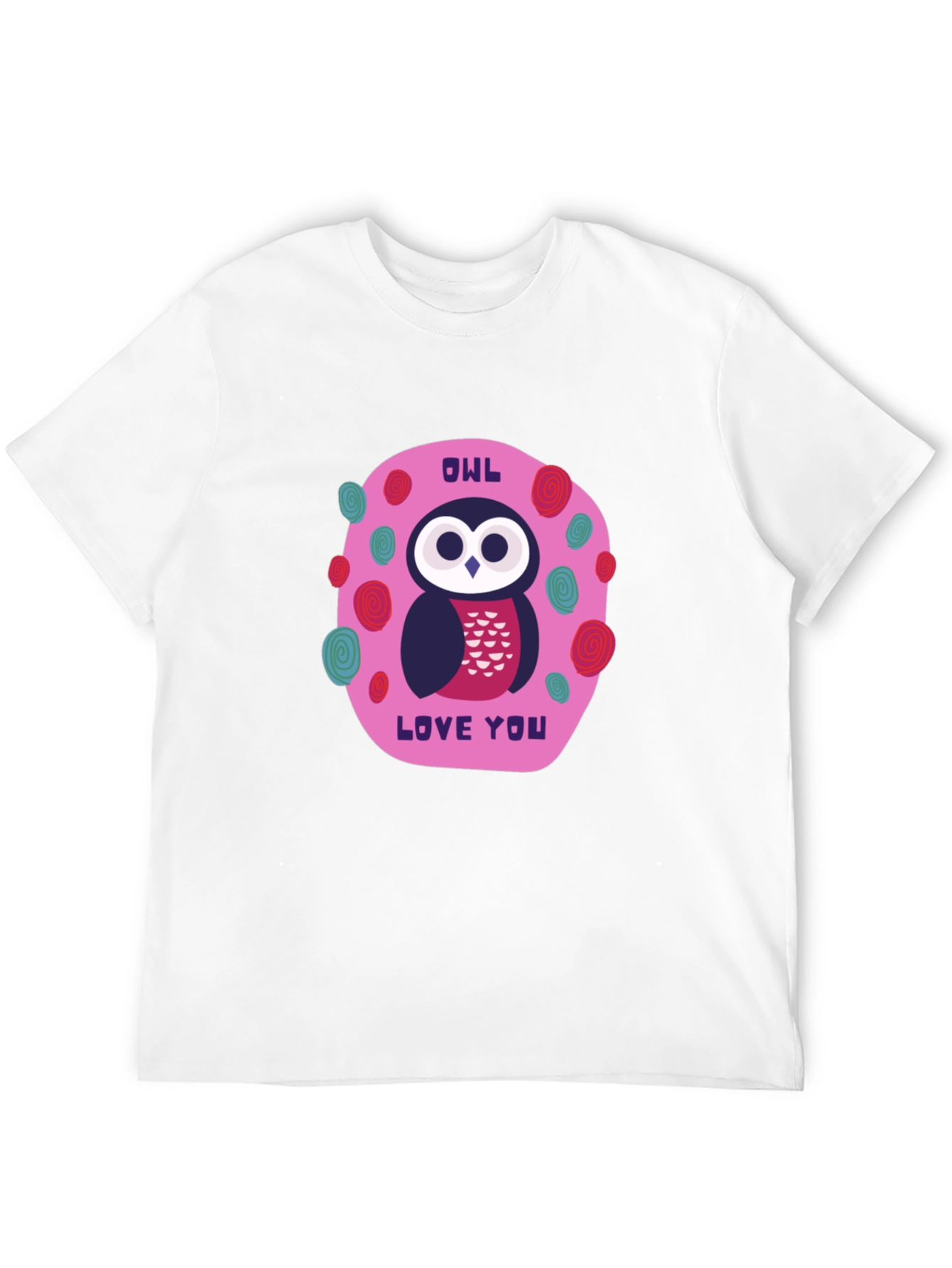 Owl Love You Graphic Tee - Black