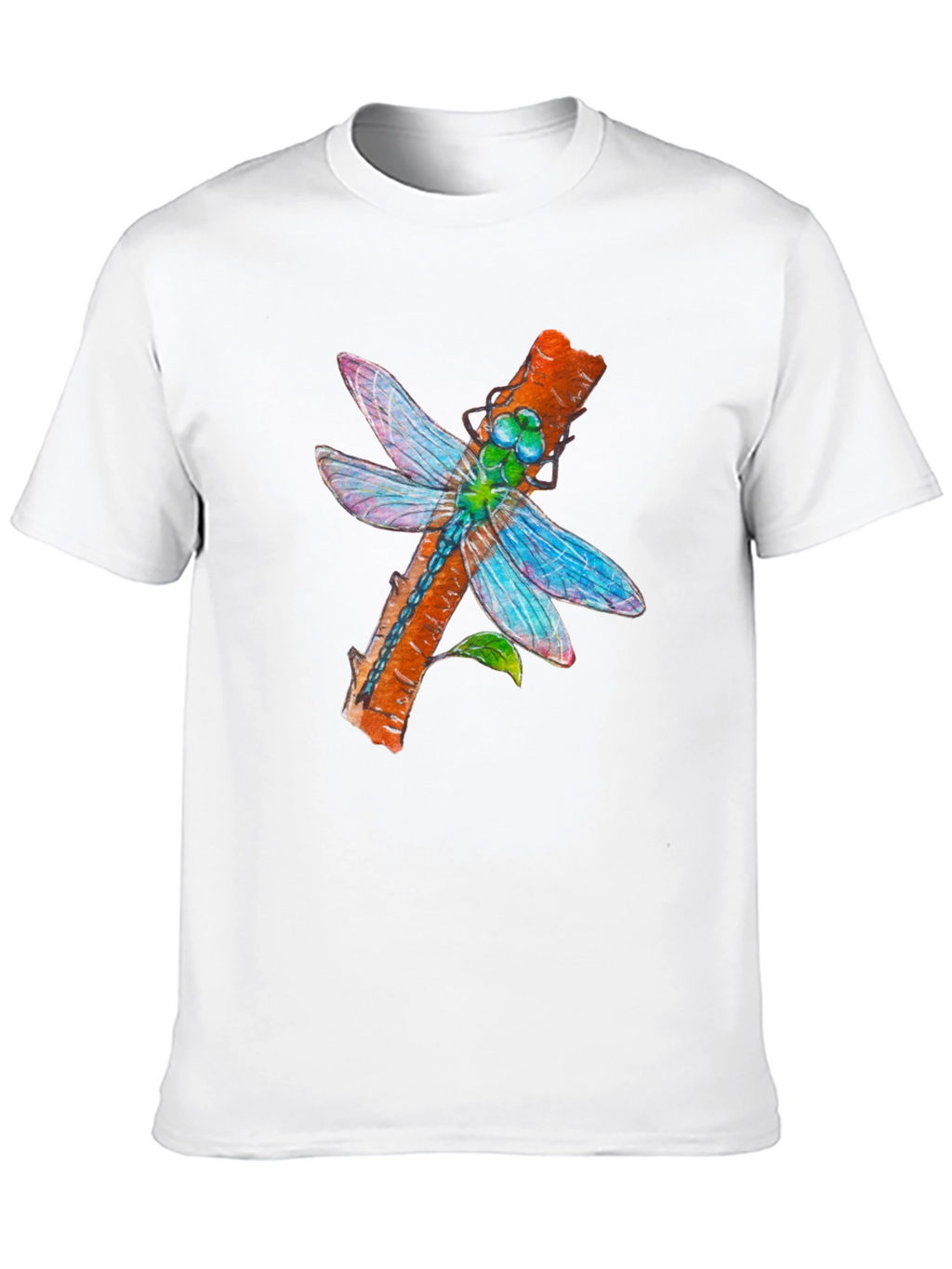 Dragonfly Graphic T-Shirt - Nature Inspired Print