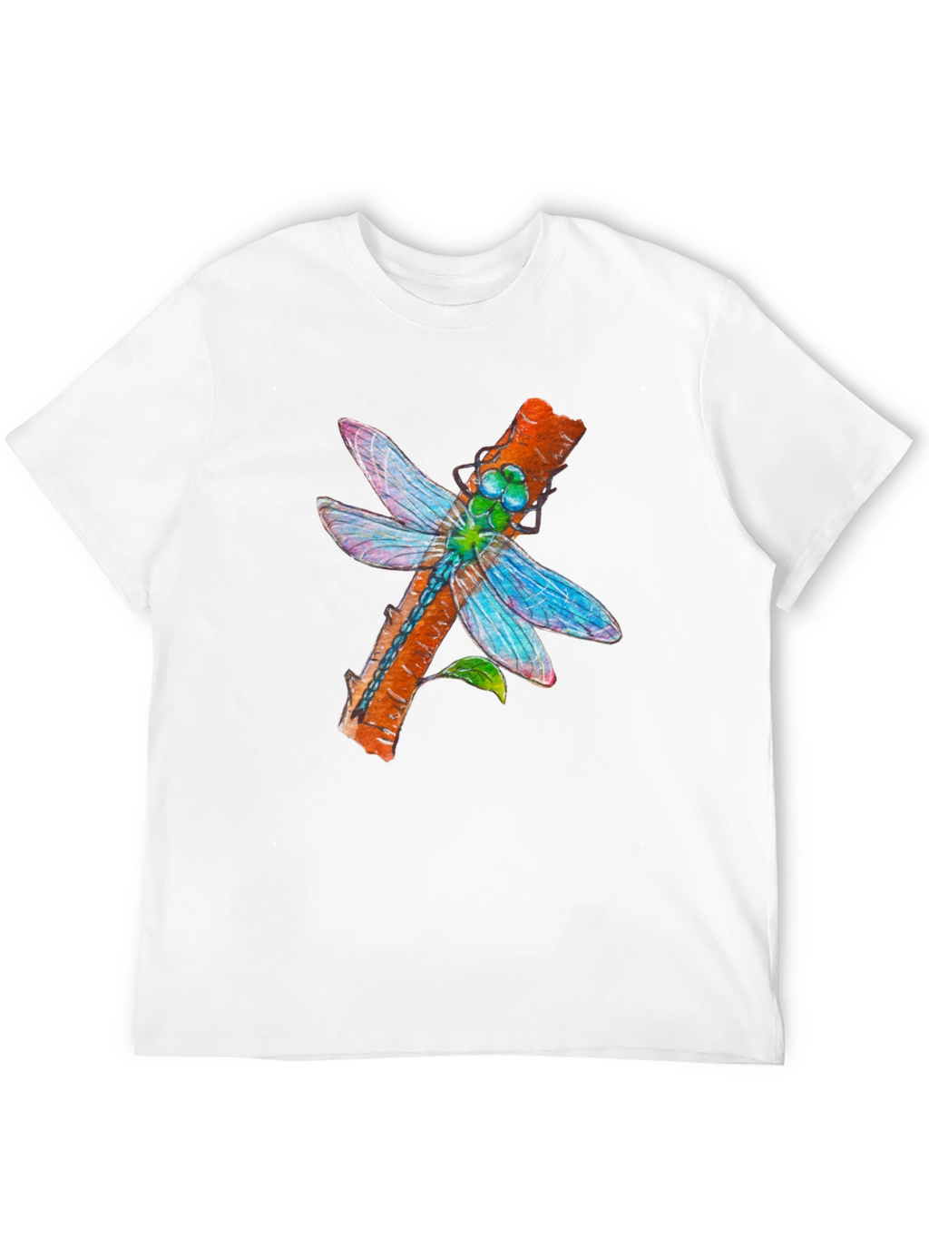 Dragonfly Graphic T-Shirt - Nature Inspired Print