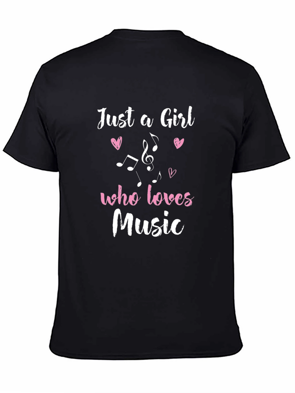 Just a Girl Who Loves Music T-Shirt