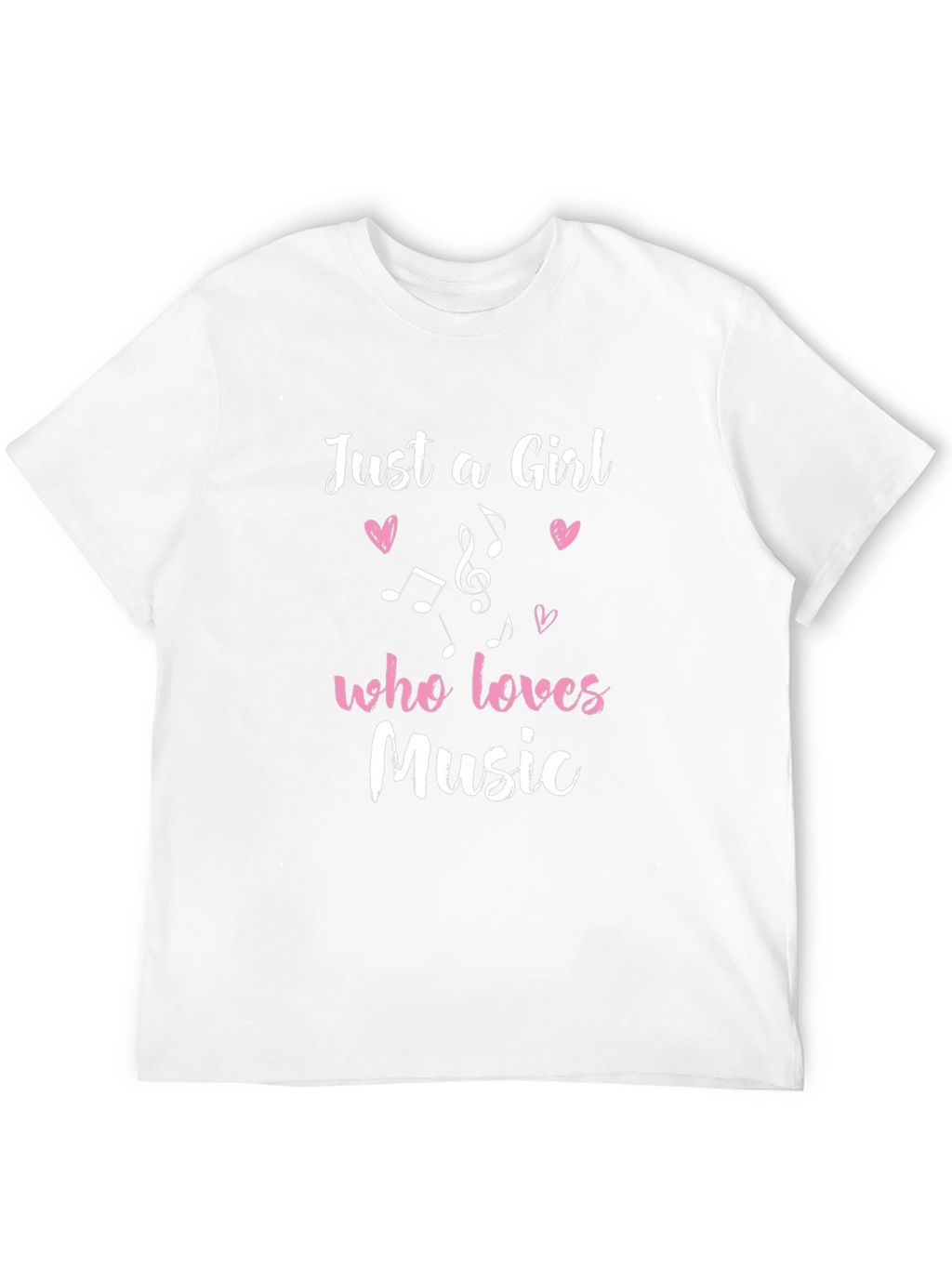 Just a Girl Who Loves Music T-Shirt