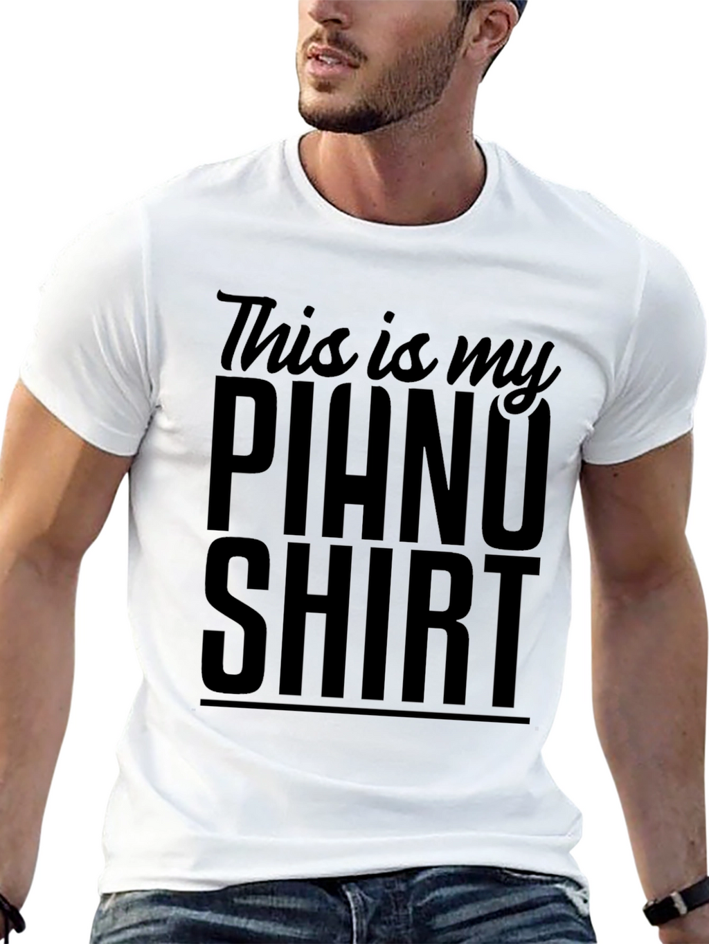 This is My Piano Shirt - Musicians Tee