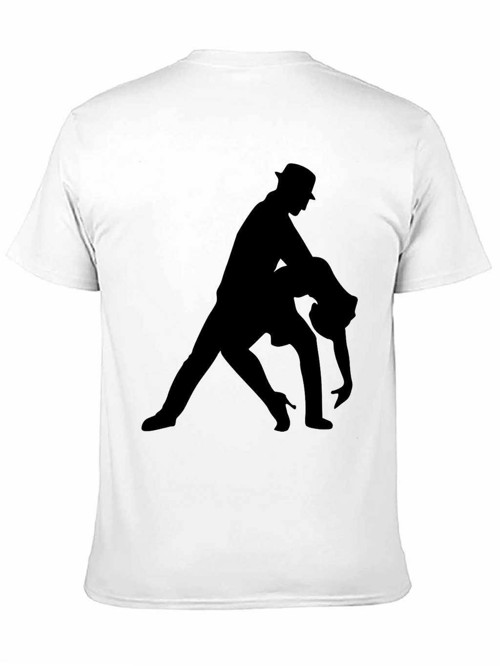 Tango Silhouette Graphic Tee - Mens Black T-Shirt