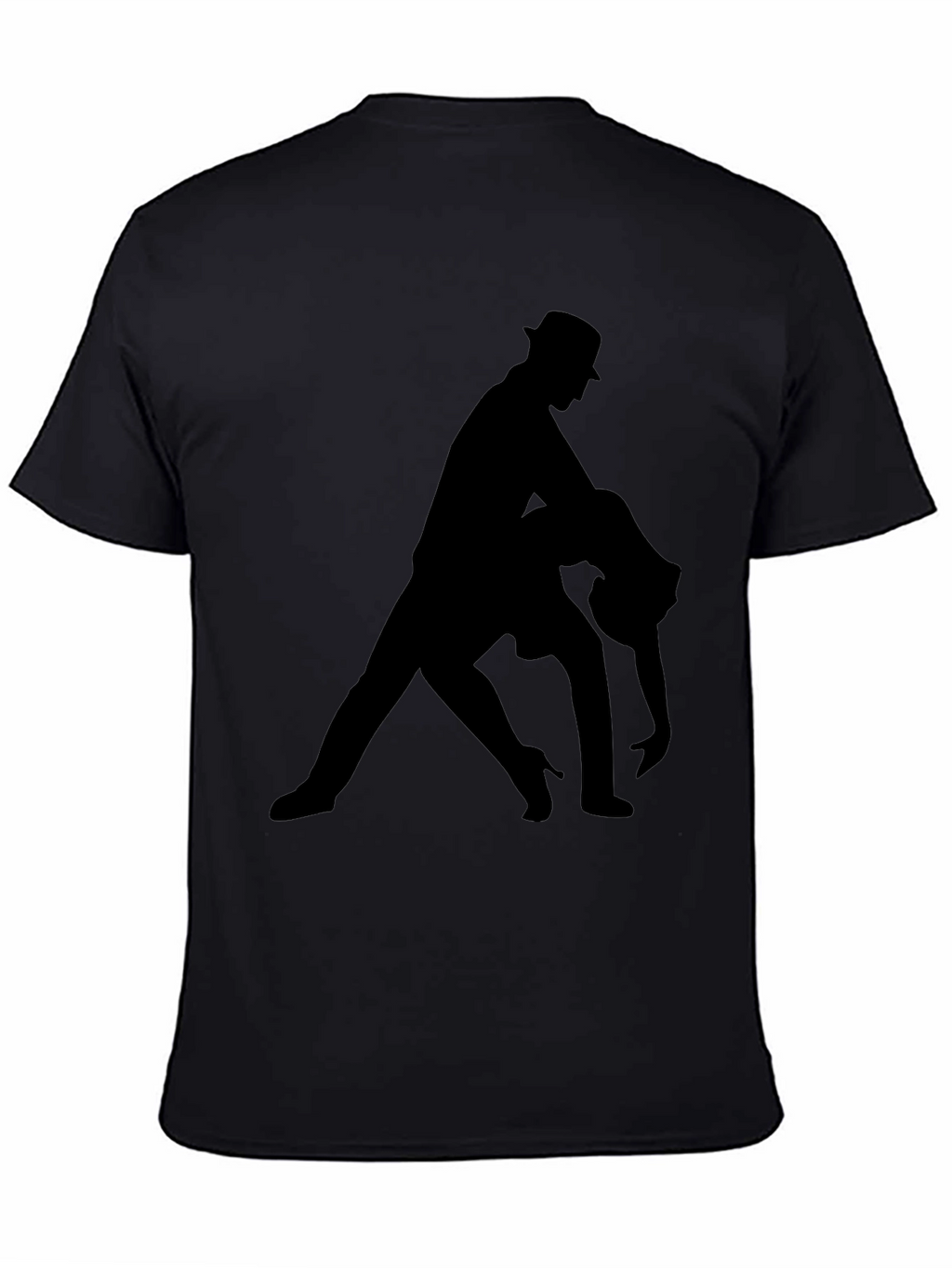 Tango Silhouette Graphic Tee - Mens Black T-Shirt