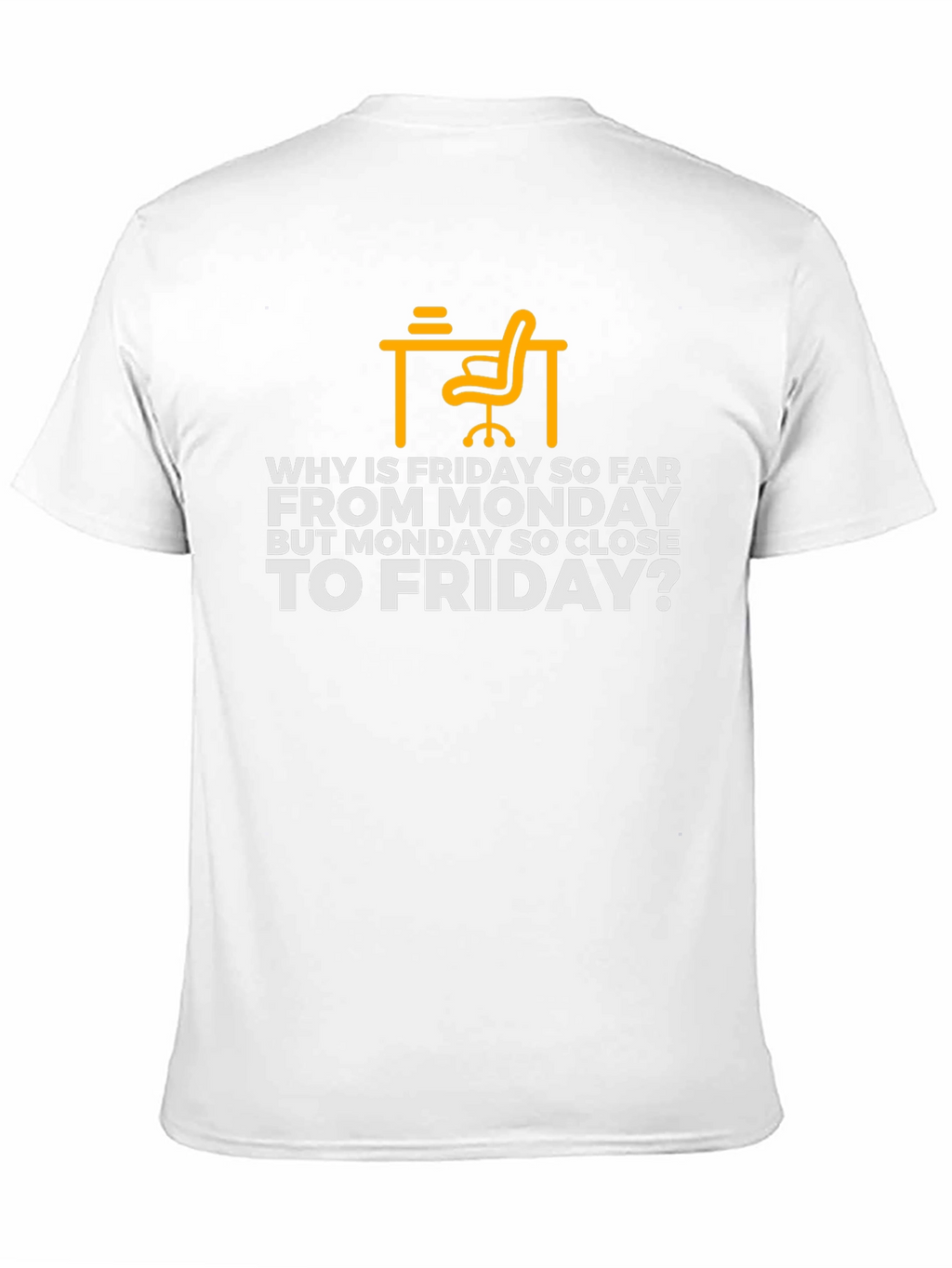 Why is Friday So Far T-Shirt - Black